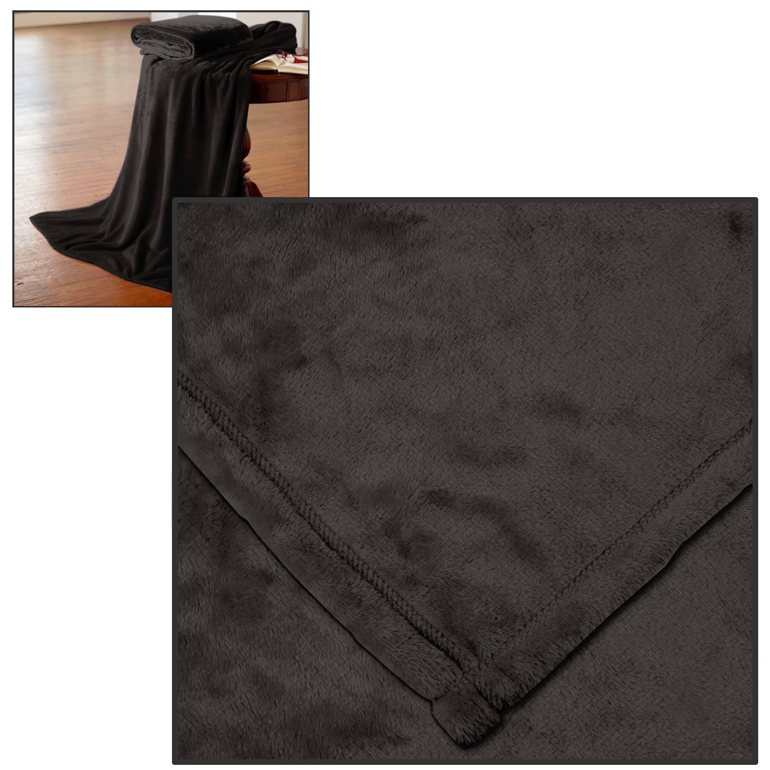 Picture of Oversized Mink Soft Touch Blanket