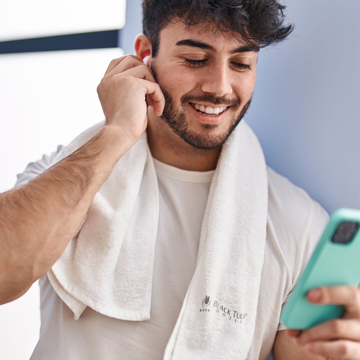 Picture of Competitor Dobby Hem Fitness Towel