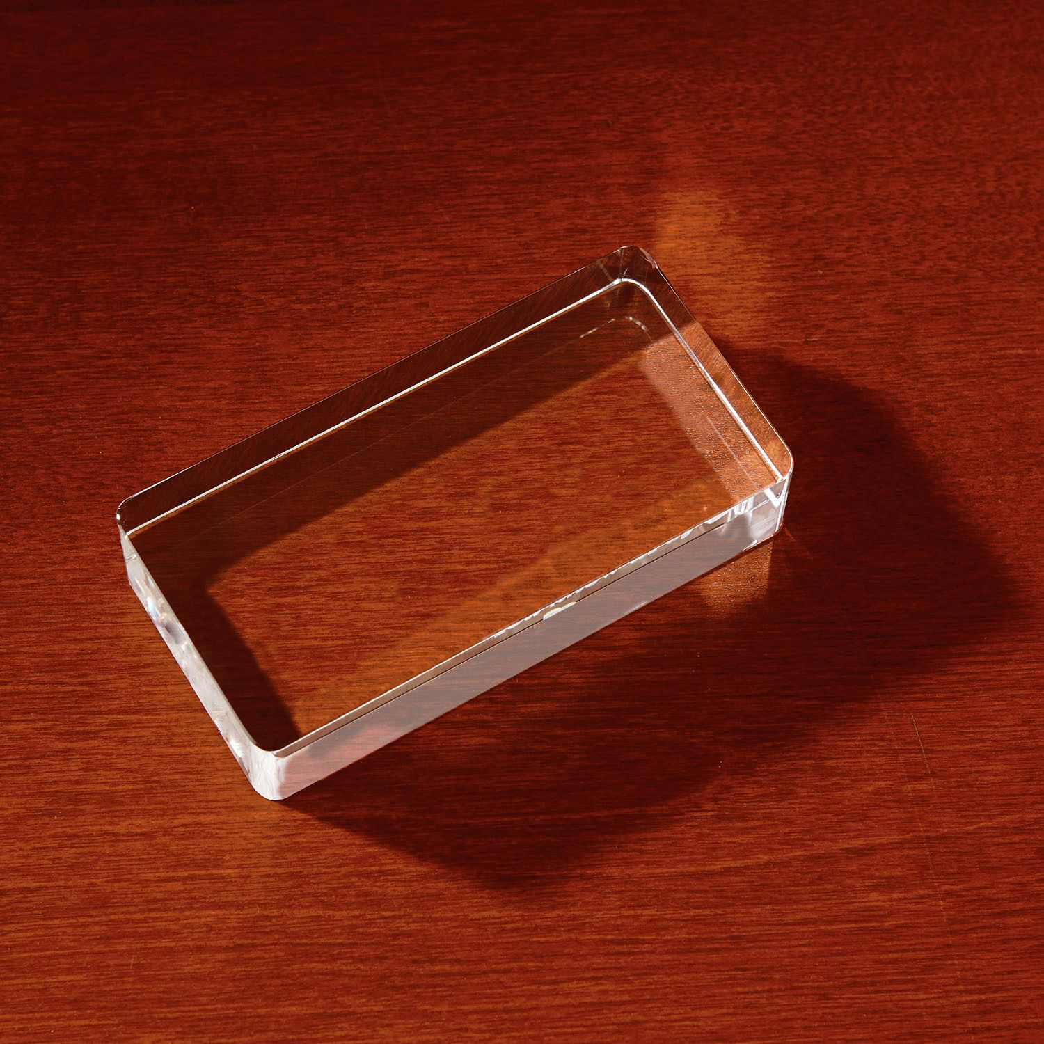 Picture of 3D Crystal Rectangle Paperweight
