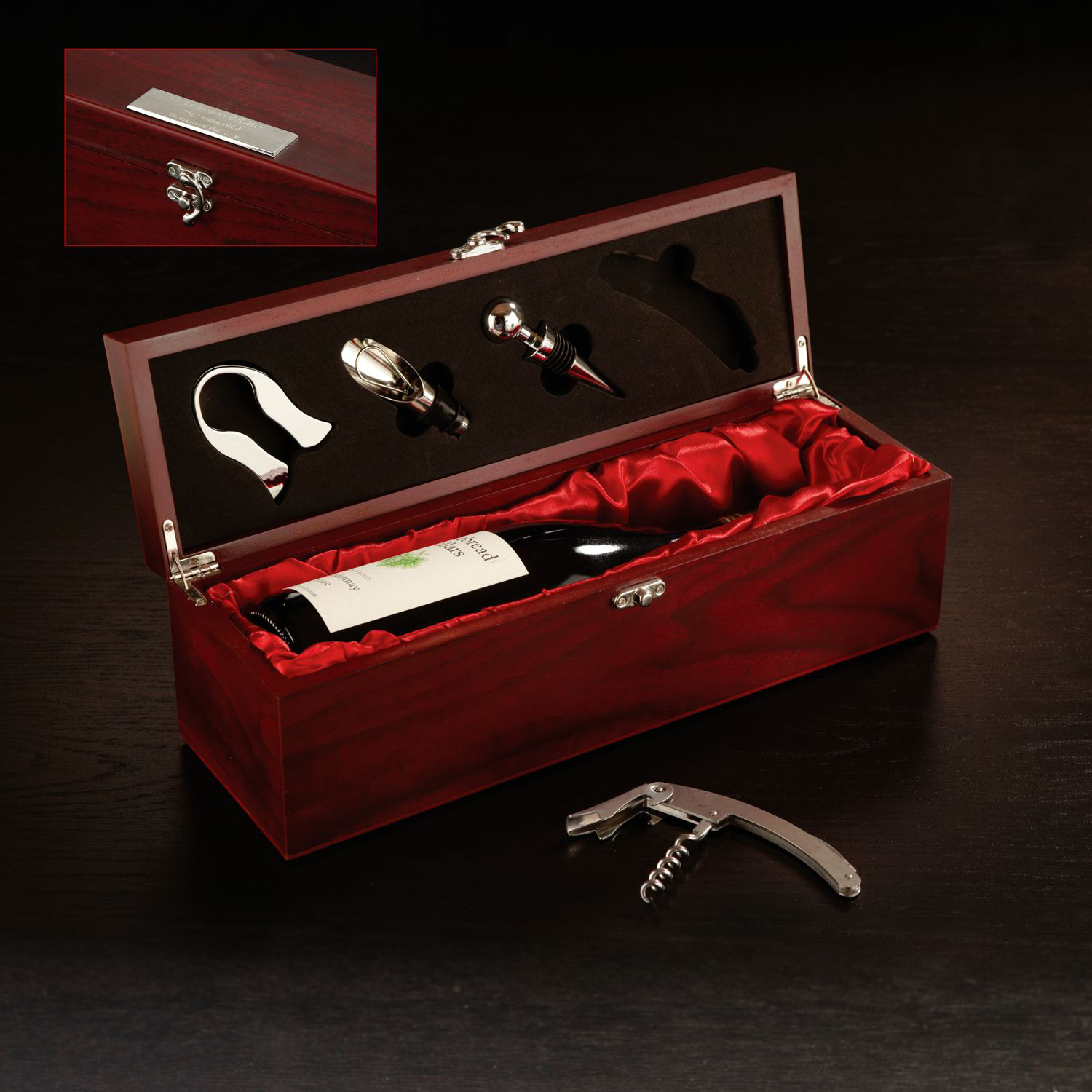 Picture of Rosewood Wine Set