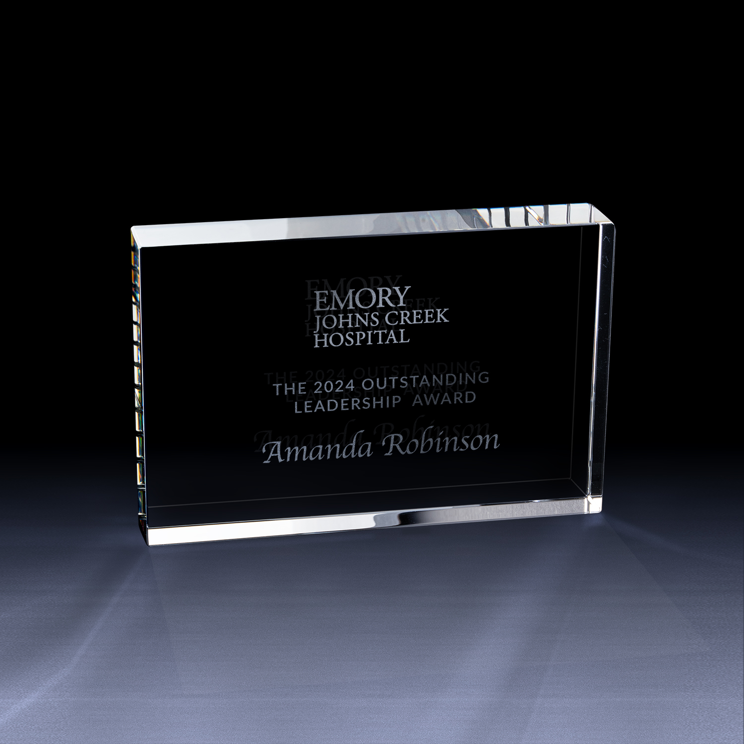 Picture of 4" x 6" Crystal Rectangle