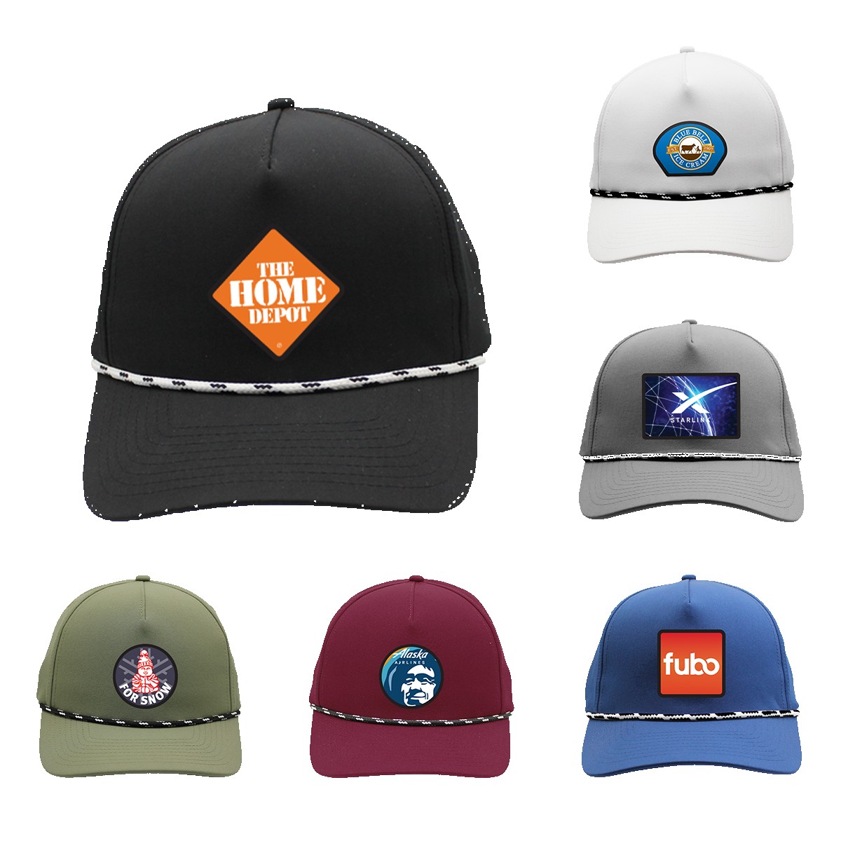 Picture of Performance Rope Hat, Patch - Full Color Digital