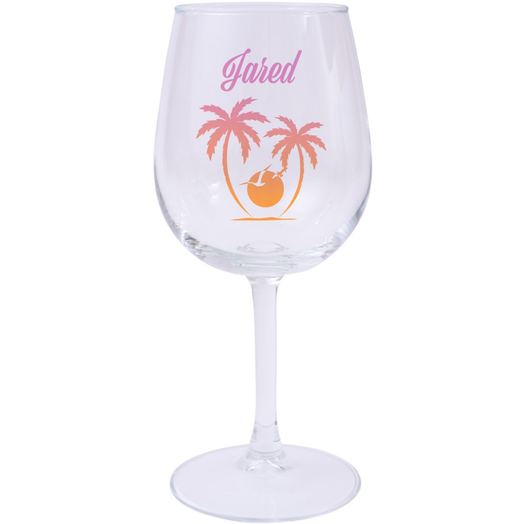 Picture of Pod Full Color Wine Glass 12.75 Oz