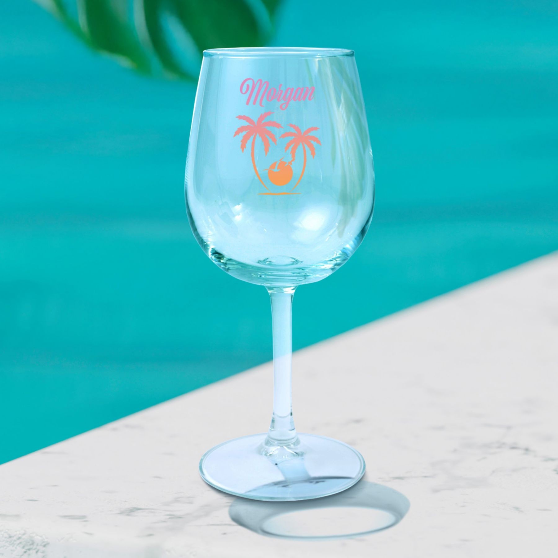 Picture of Pod Full Color Wine Glass 12.75 Oz