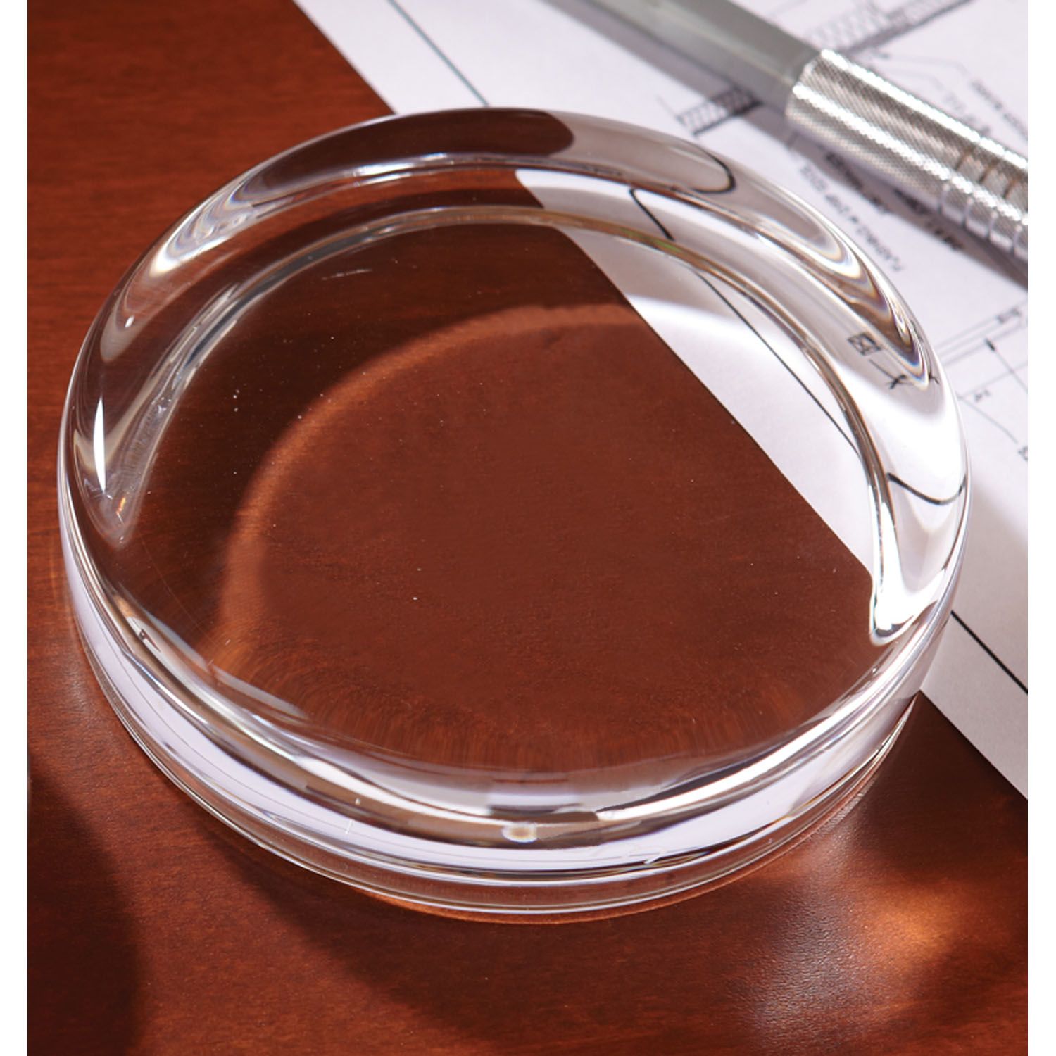 Picture of Flat Round Paperweight