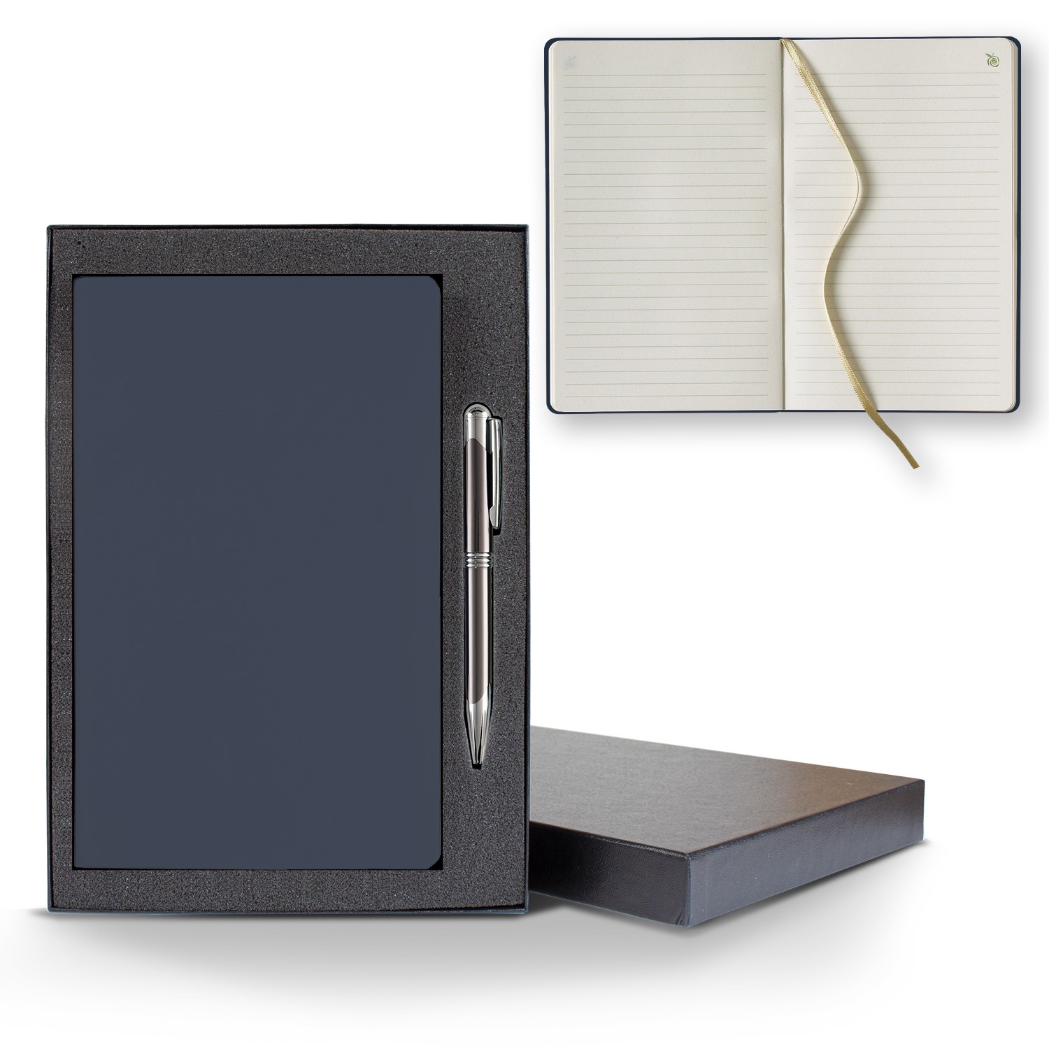 Picture of ApPeel Slim Medio Lined Apple Page Journal Gift Set