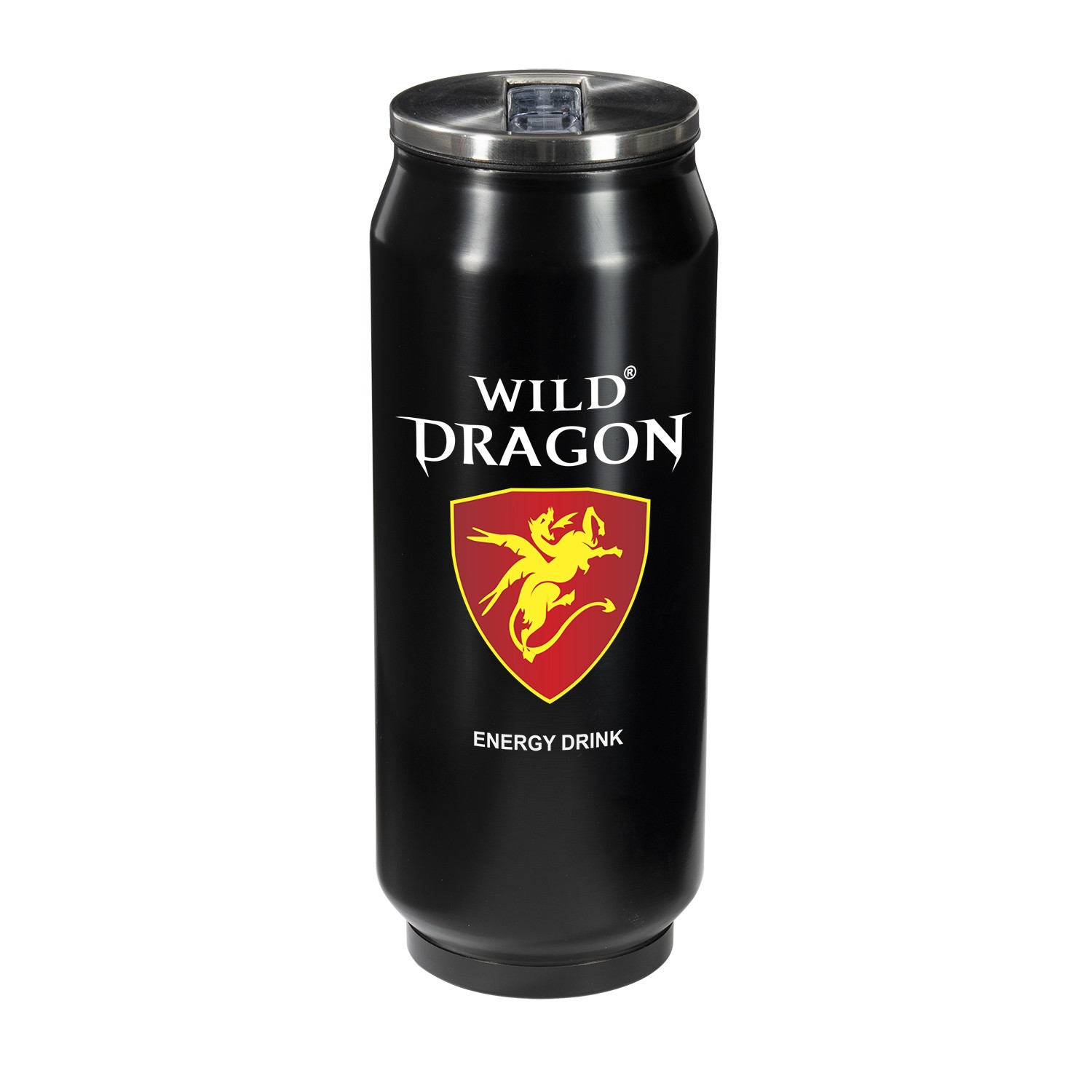 Picture of 17 oz Vacuum Can with Straw