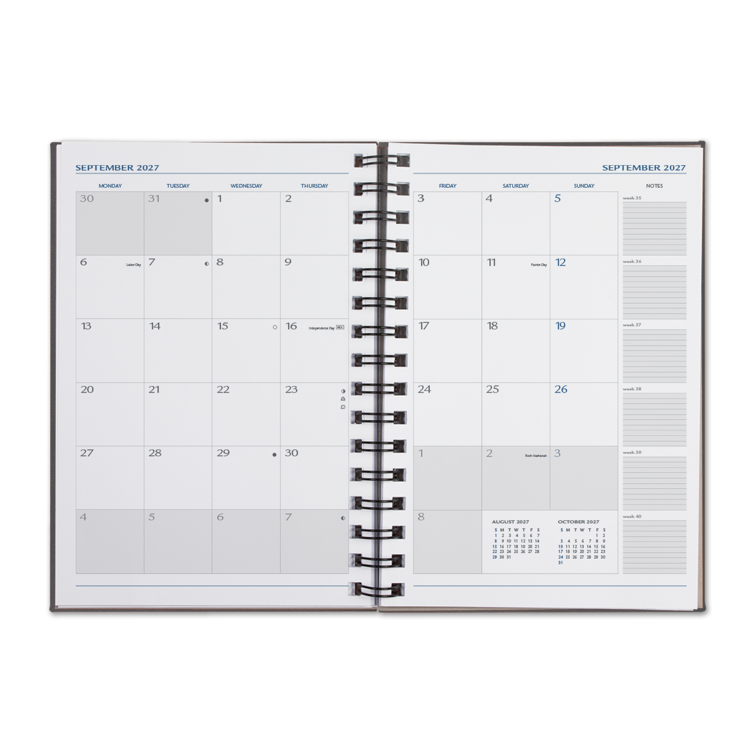 Picture of Castelli WireO Tucson Medio White Monthly Diary