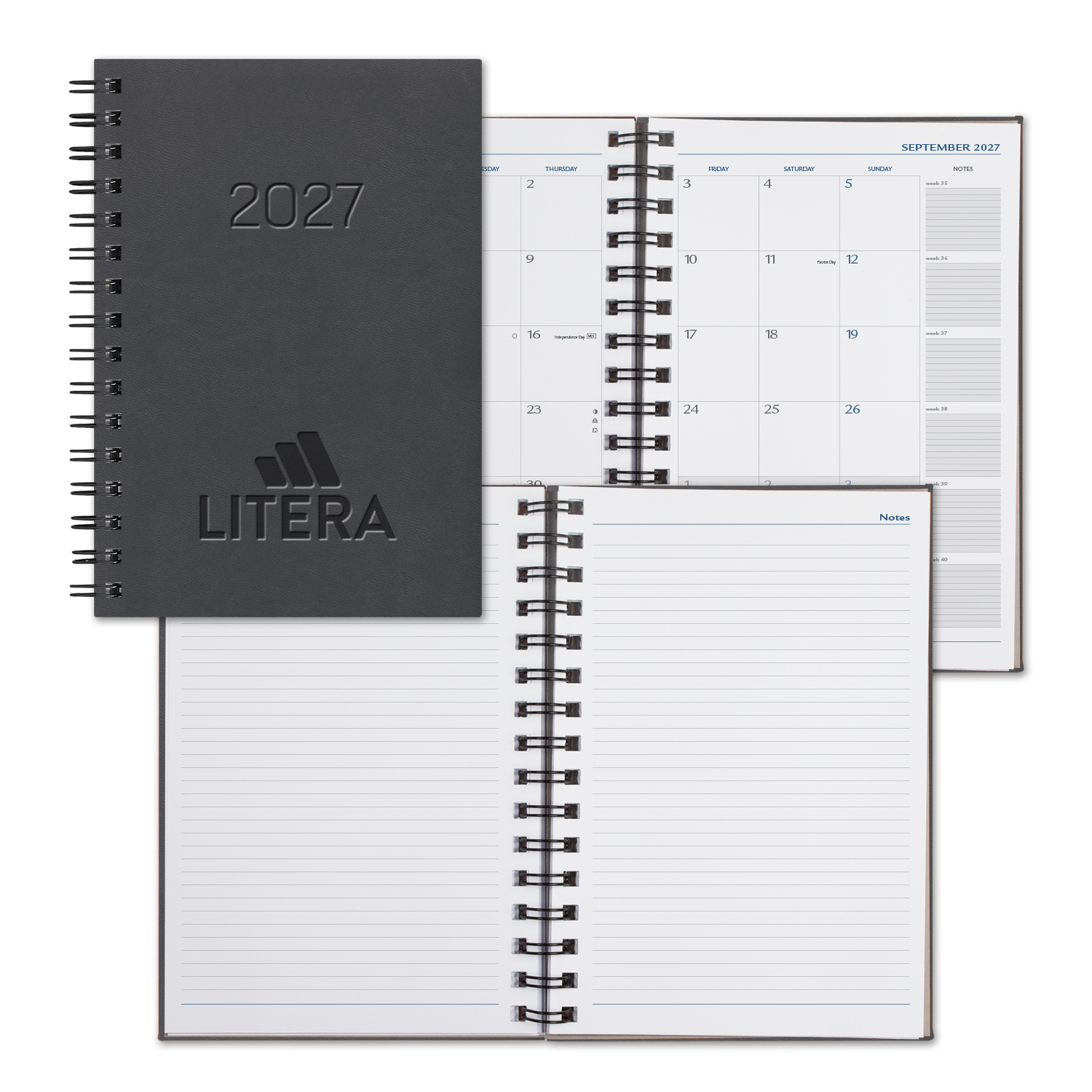 Picture of Castelli WireO Tucson Medio White Monthly Diary