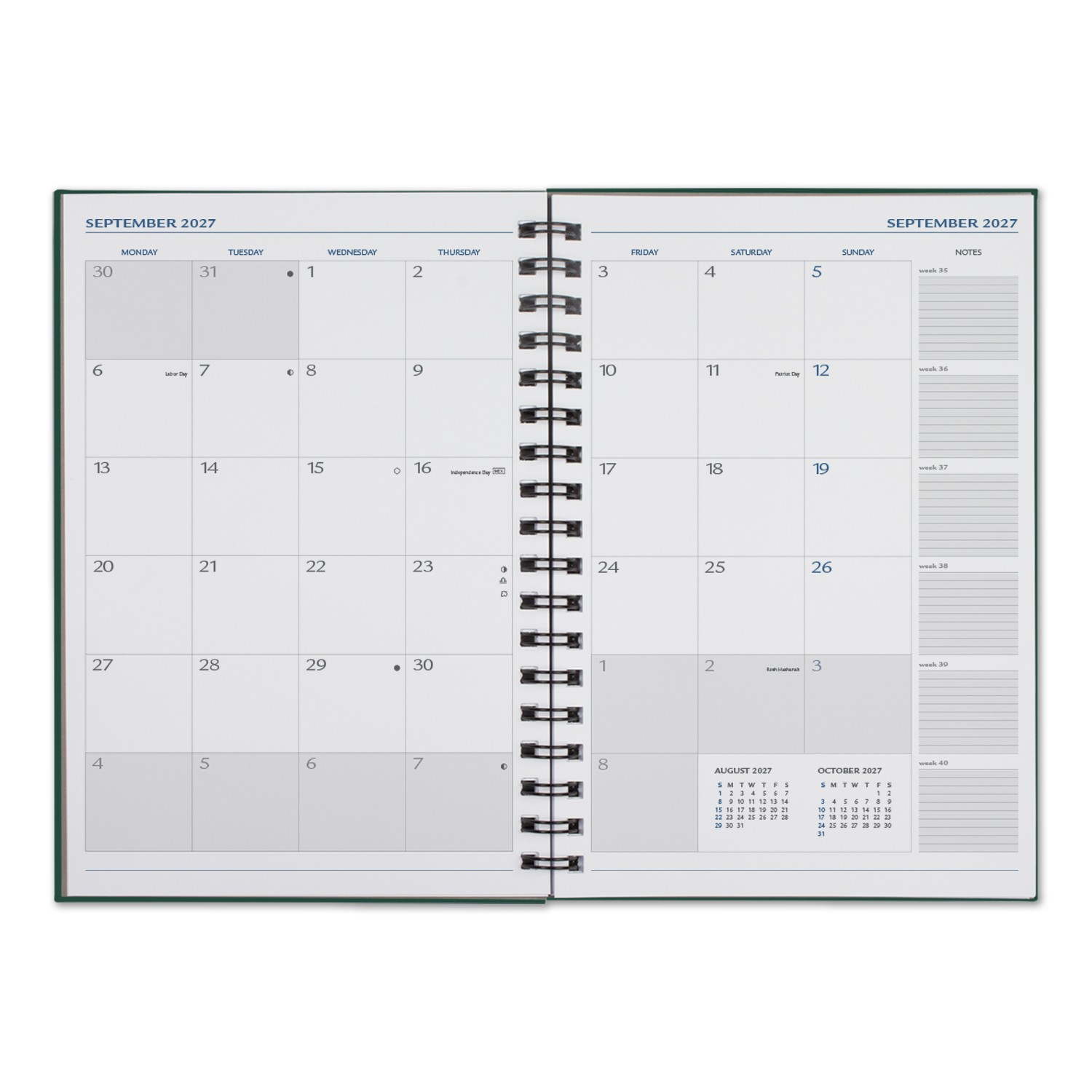 Picture of Castelli WireO Tucson Grande White Monthly Diary