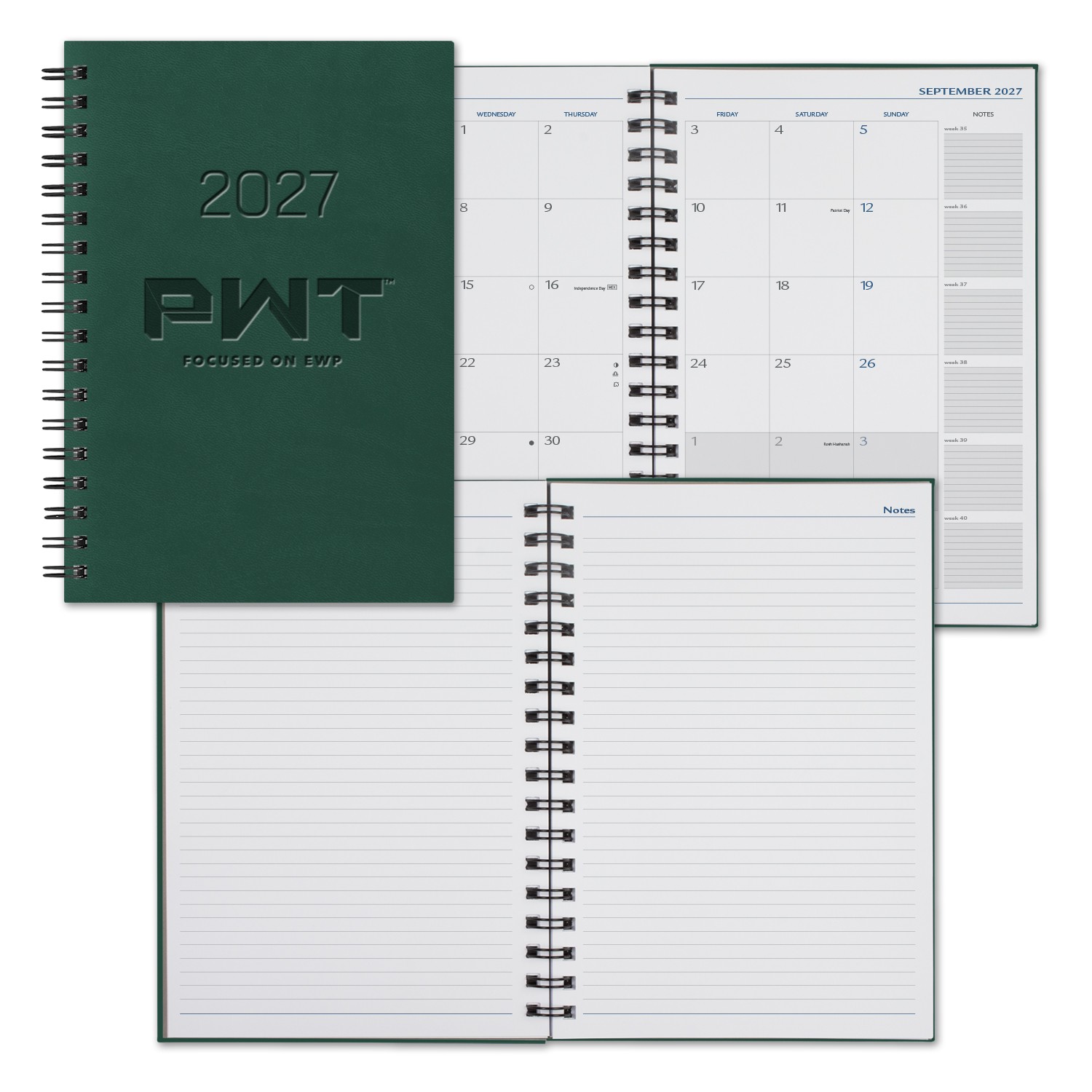 Picture of Castelli WireO Tucson Grande White Monthly Diary