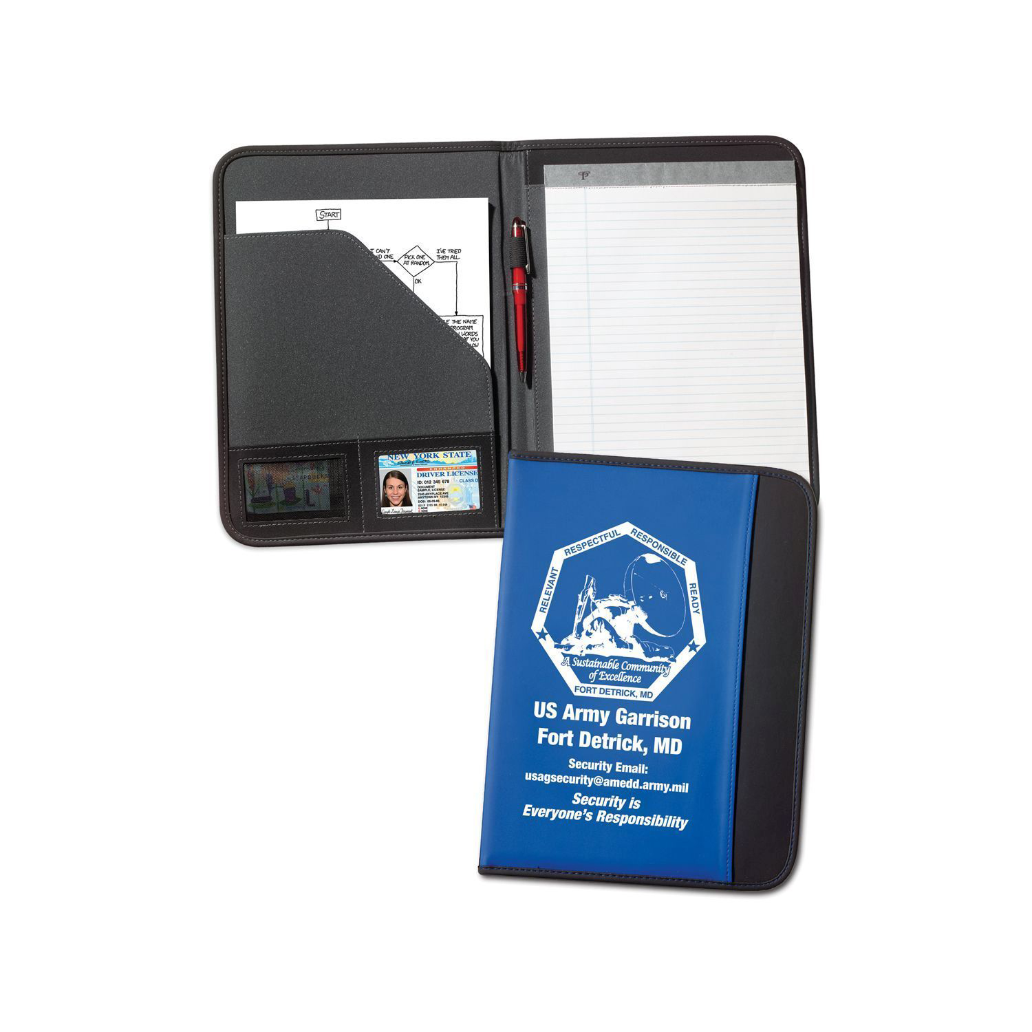 Picture of Letter Size Nylon Pad Portfolio