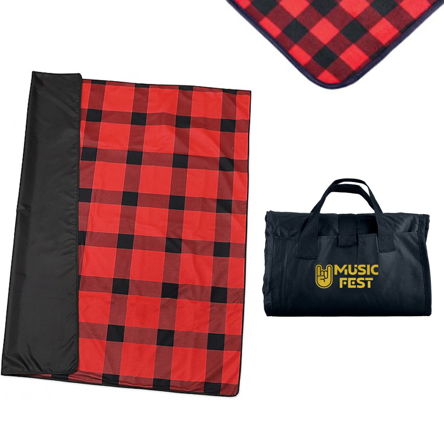Picture of Fleece / Nylon Picnic Blanket