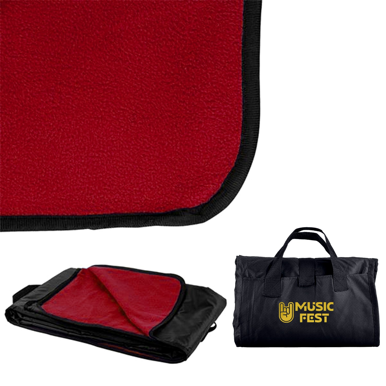 Picture of Fleece / Nylon Picnic Blanket