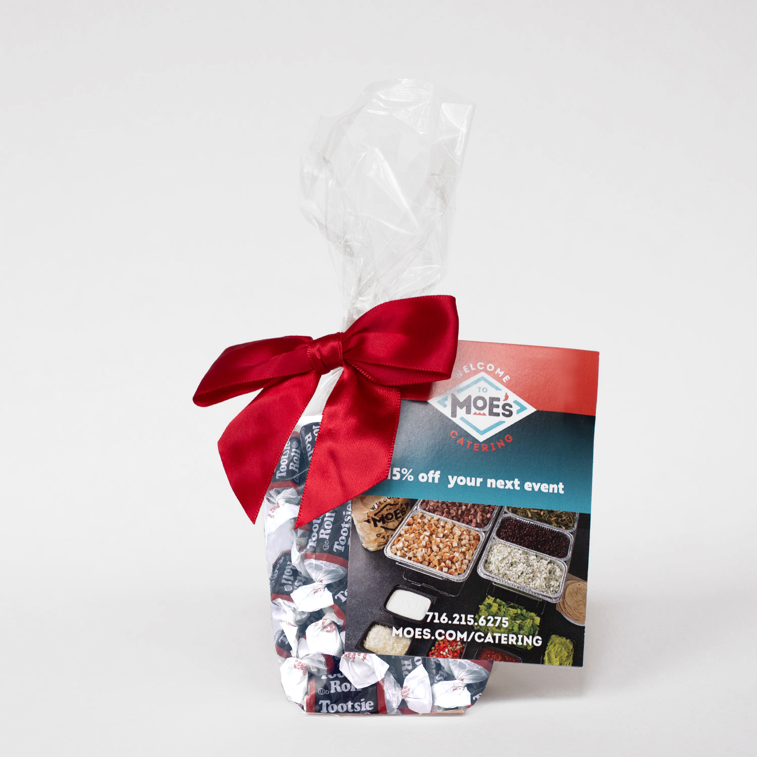 Picture of Gift Bag with Printed Card & Rectangle Magnet Standard Fill