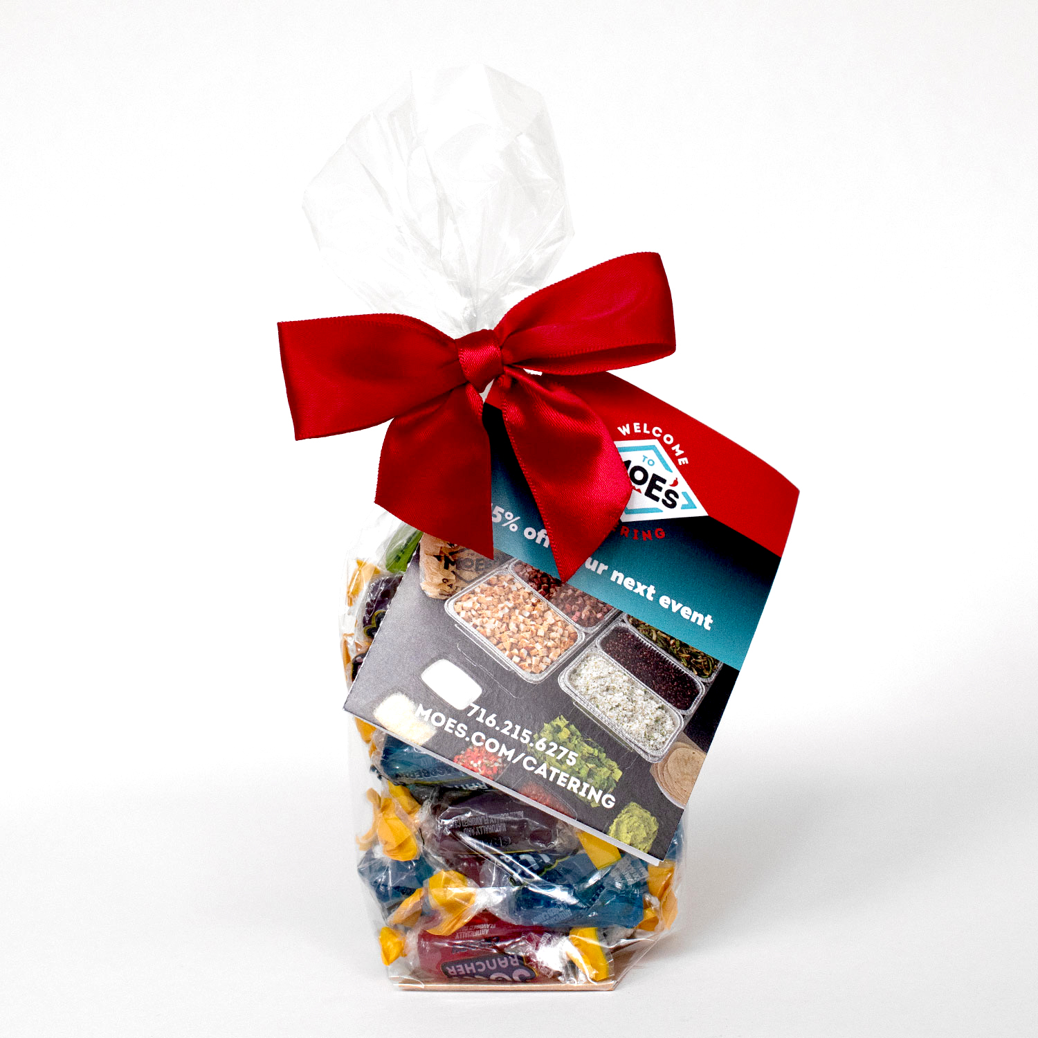 Picture of Gift Bag with Printed Card & Rectangle Magnet Standard Fill