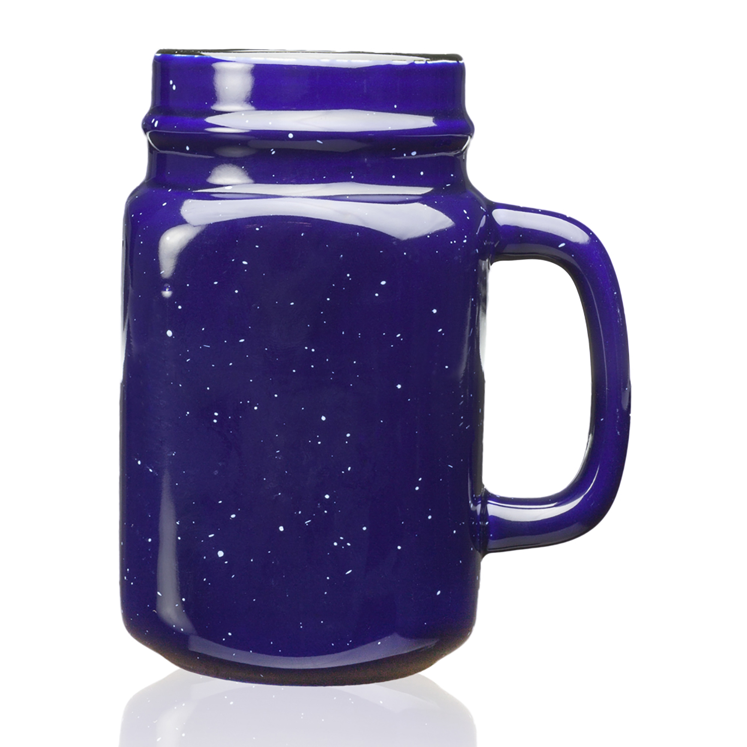 Picture of 16 oz. Savannah Speckle Ceramic Mason Jars