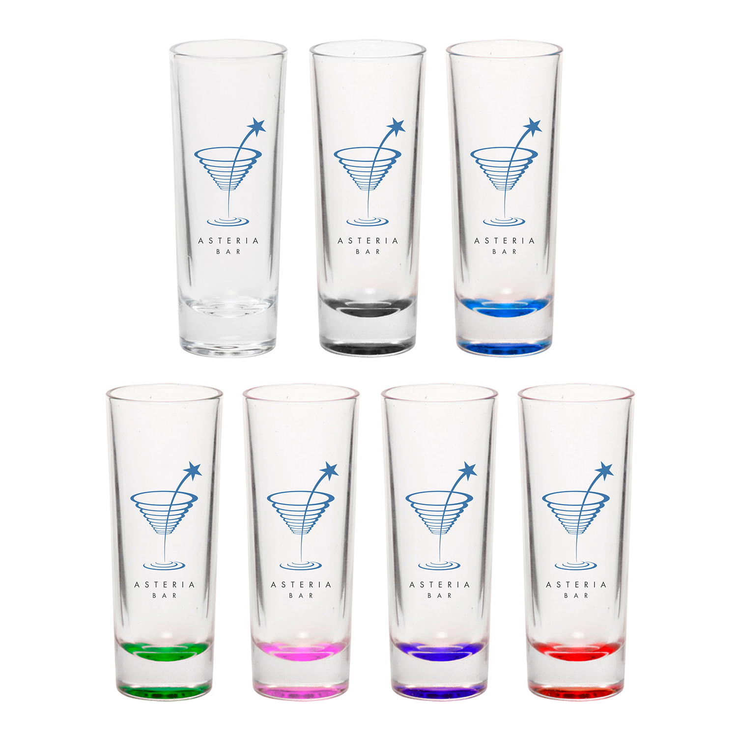 Picture of 2 oz. Clear Cordial Shooter Shot Glasses
