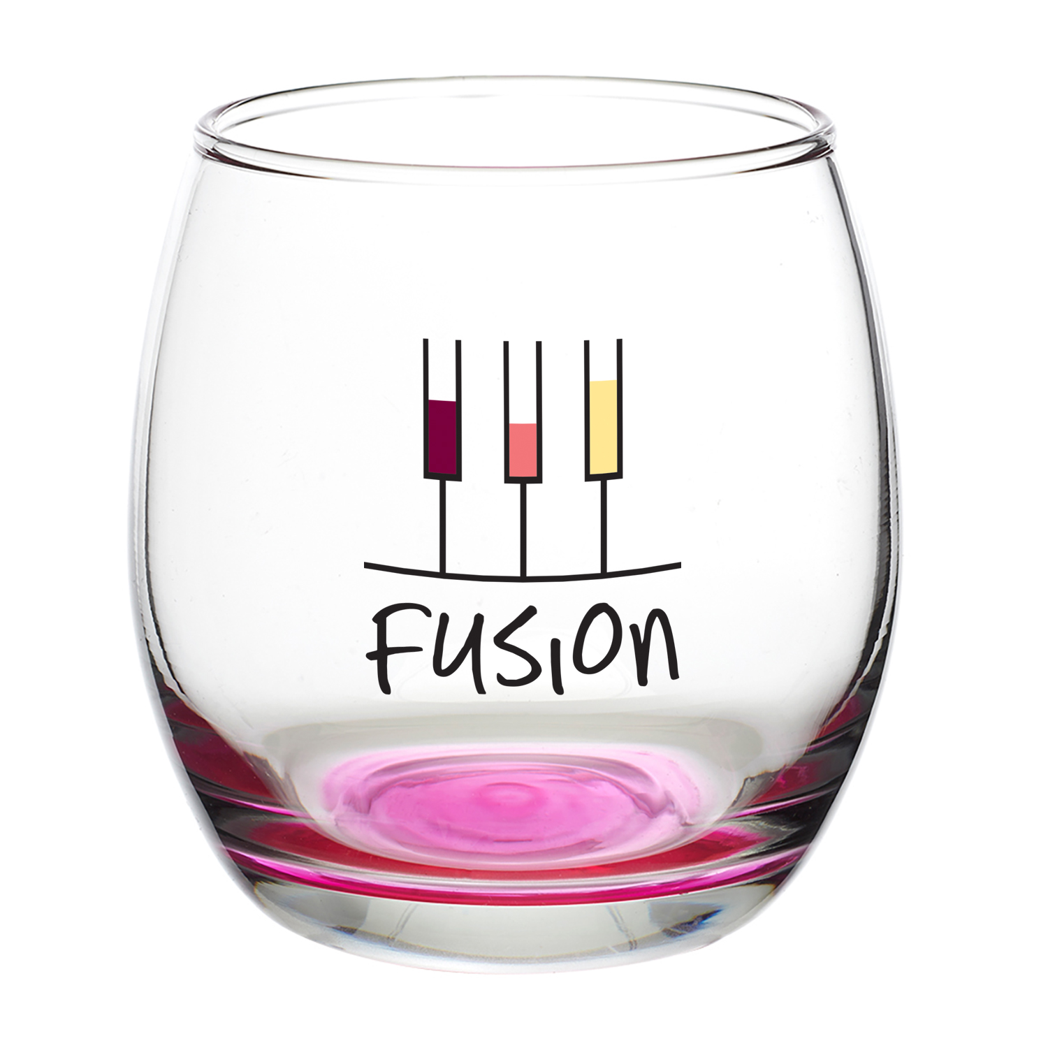 Picture of 11.5 oz. Mikonos Stemless Wine Glasses