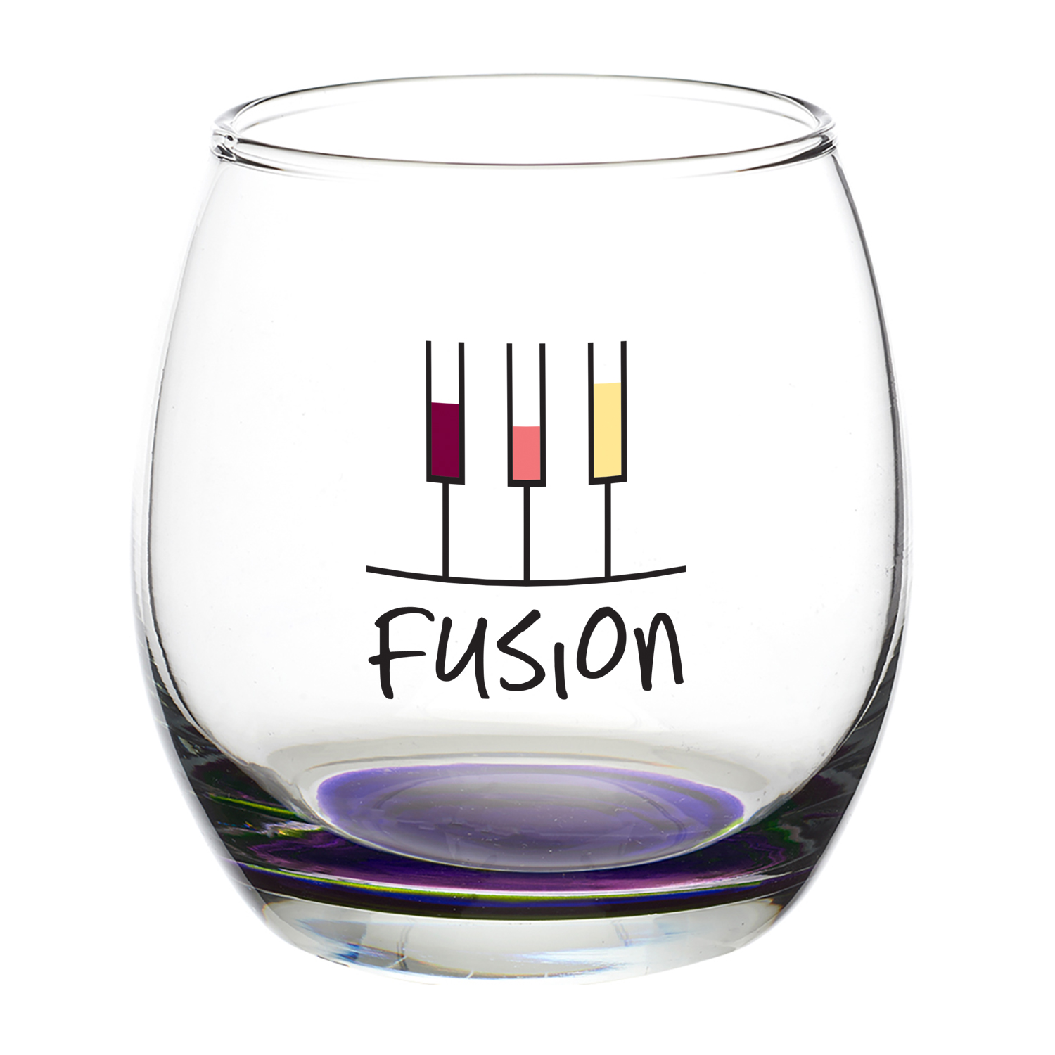 Picture of 11.5 oz. Mikonos Stemless Wine Glasses