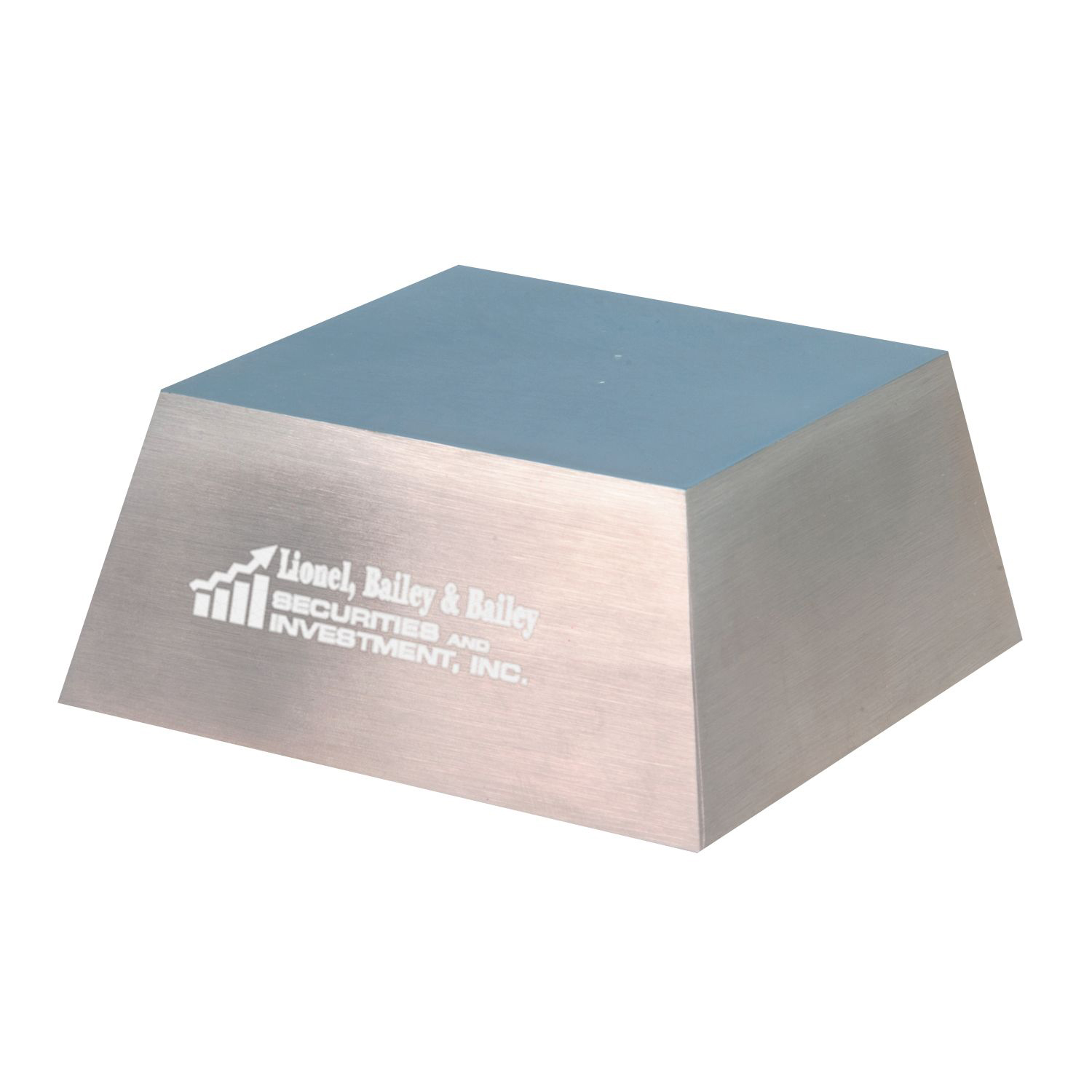 Picture of Large Silver Metal Slanted Base