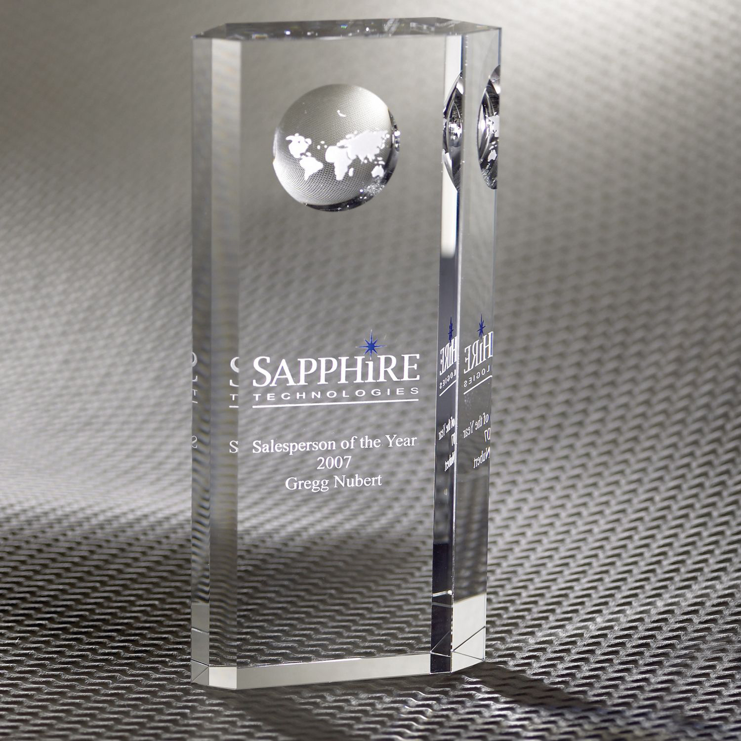 Picture of Nazione Pillar Globe Optically Perfect Award