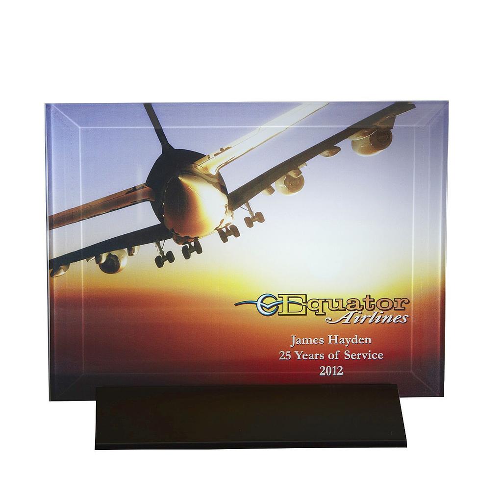 Picture of Epoch Horizontal Large Glass Award