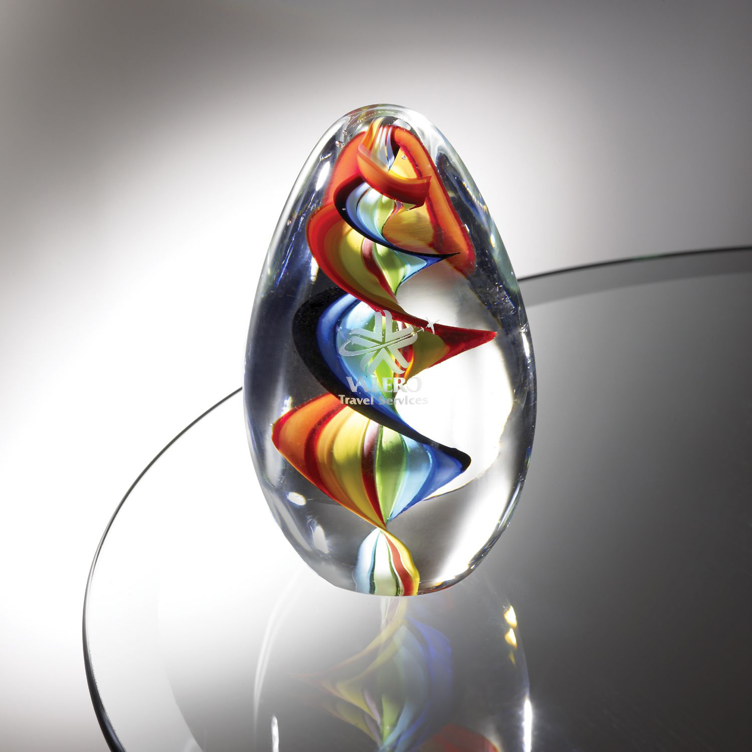 Picture of Kaleidoscopic Art Glass Award