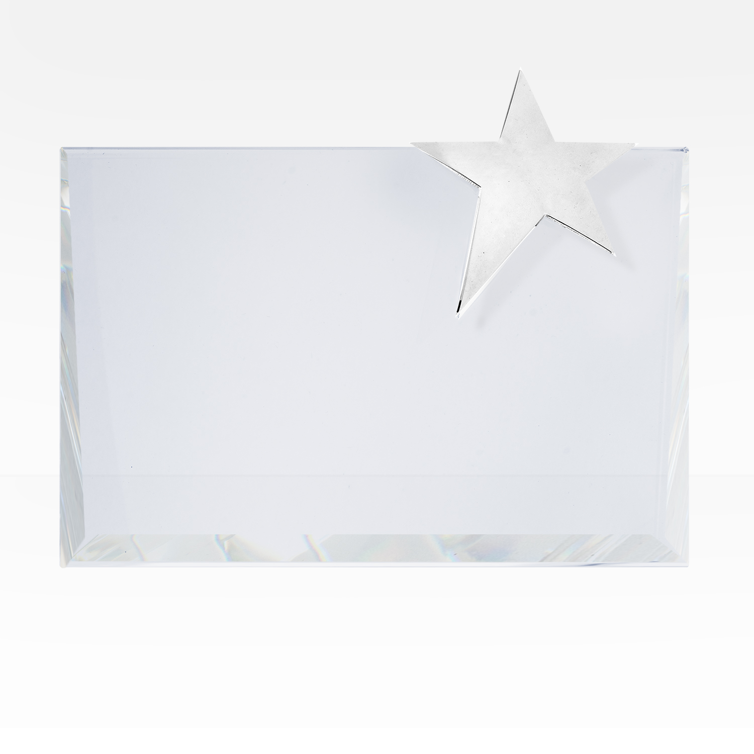 Picture of 5" x 7" Star Wedge Award