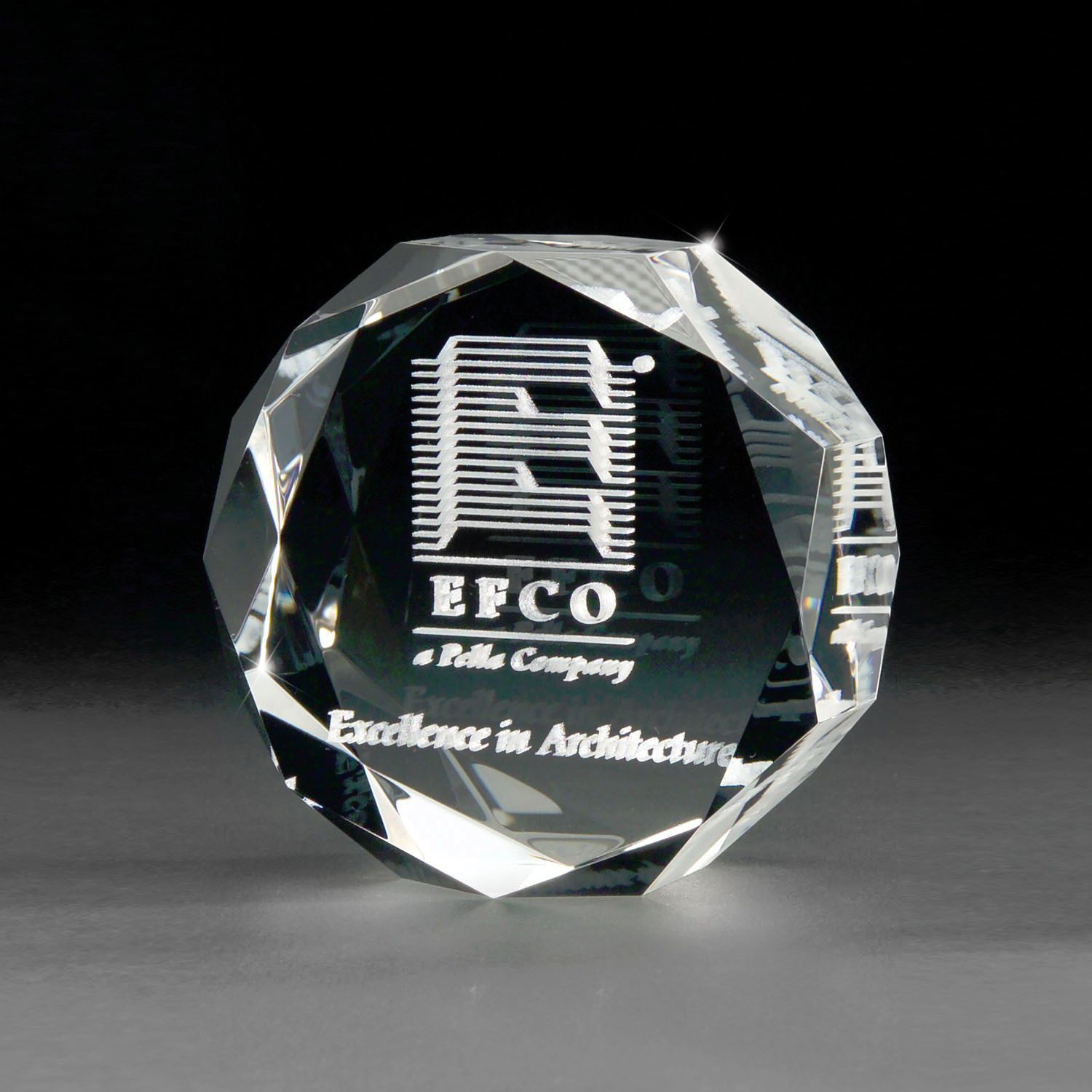Picture of 3D Crystal Jewel Paperweight