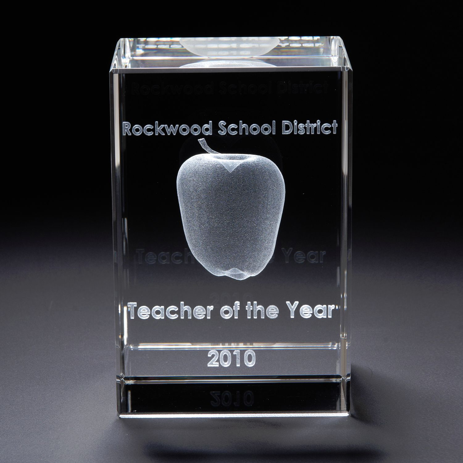 Picture of 3D Crystal Block Large Award