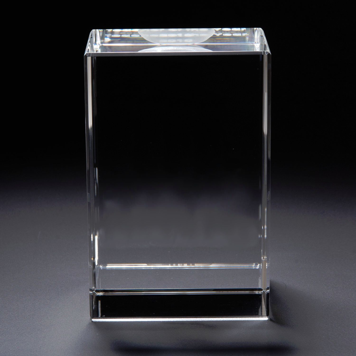 Picture of 3D Crystal Block Large Award