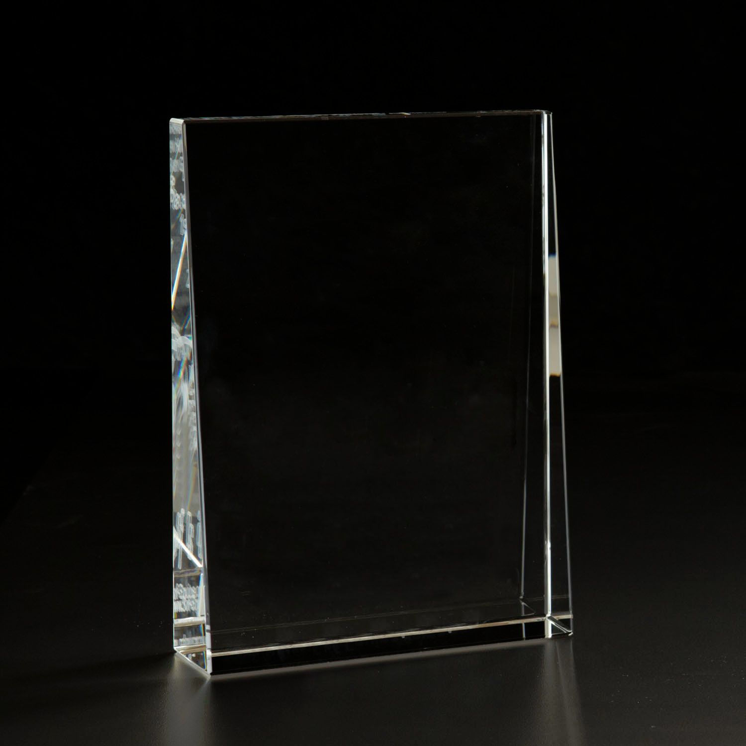 Picture of 3D Crystal Wedge Large Award
