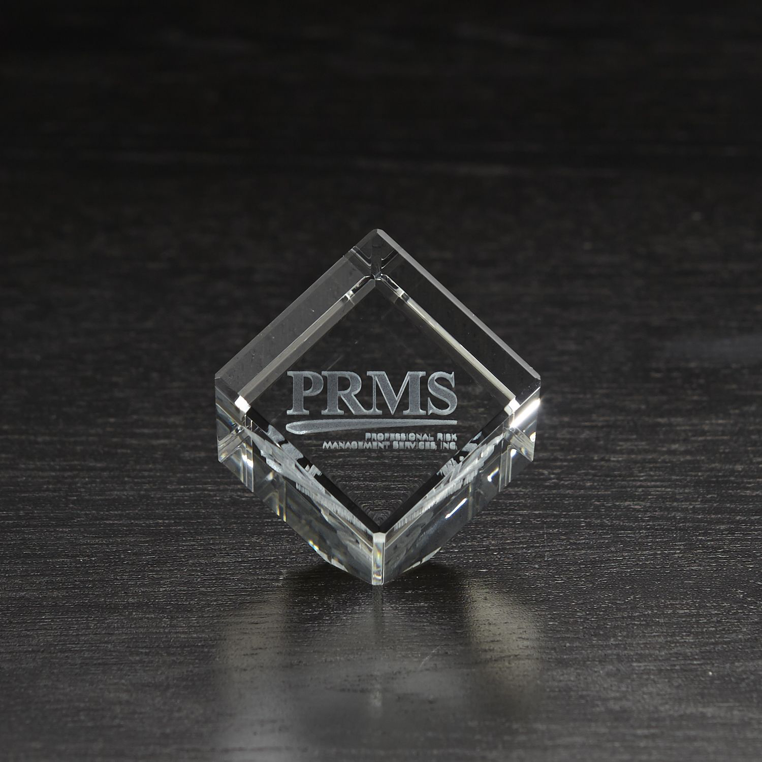 Picture of Small Jewel Cube 3D Crystal Award