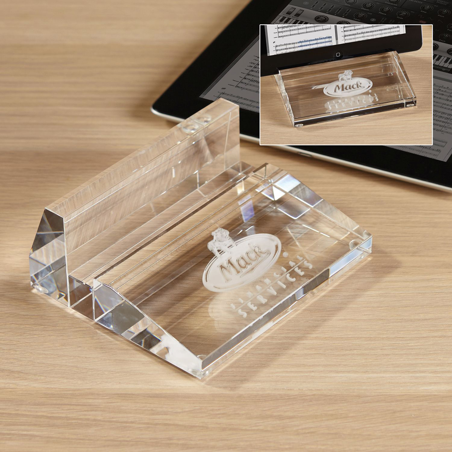 Picture of 3D Crystal Tablet Stand
