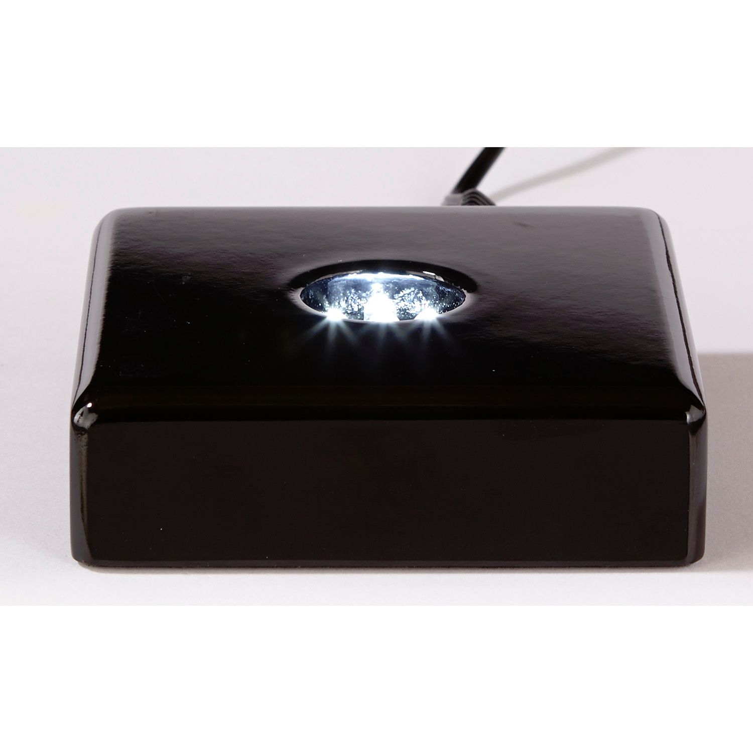 Picture of Deluxe Black Square Lighted Base