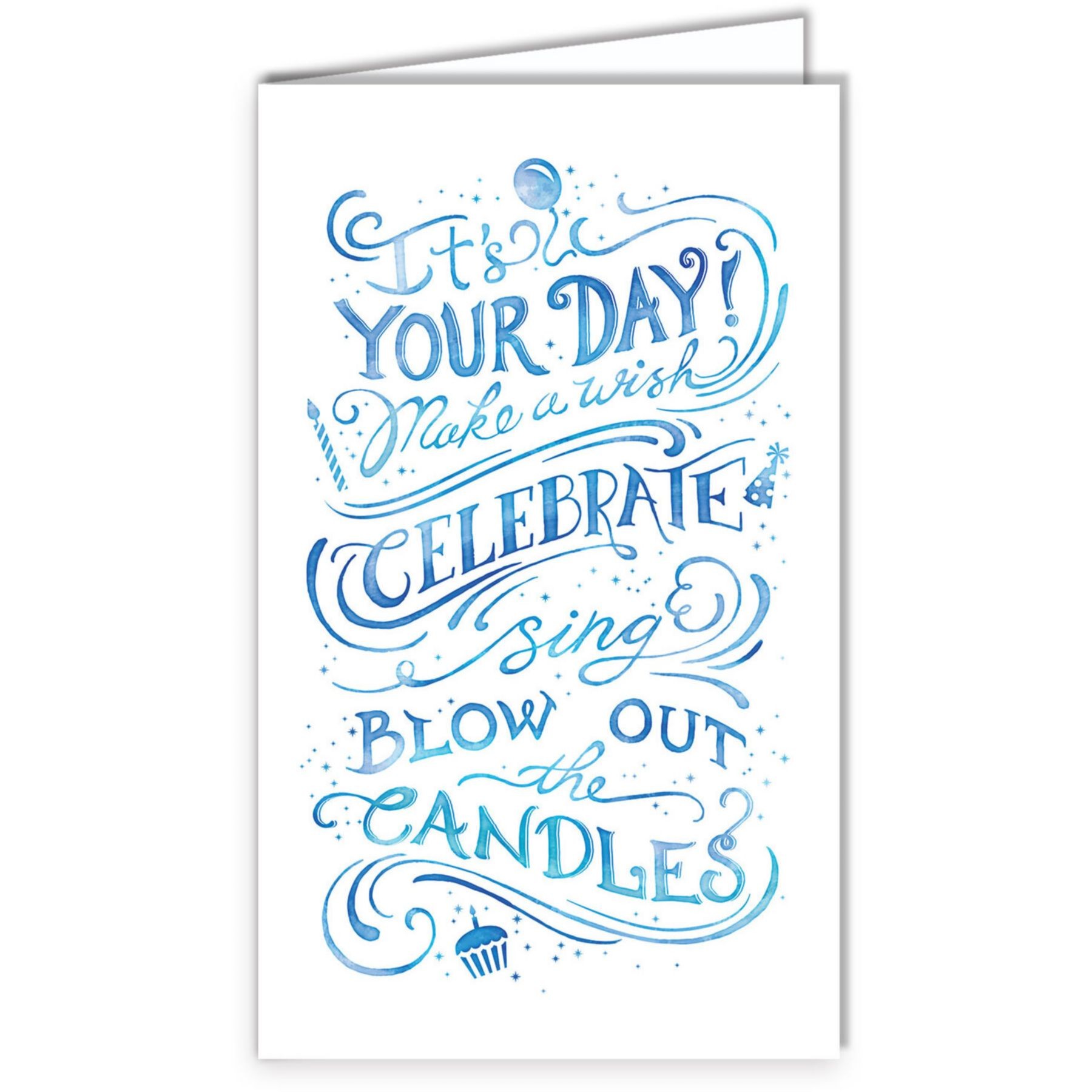 Picture of Blue Chalk Birthday