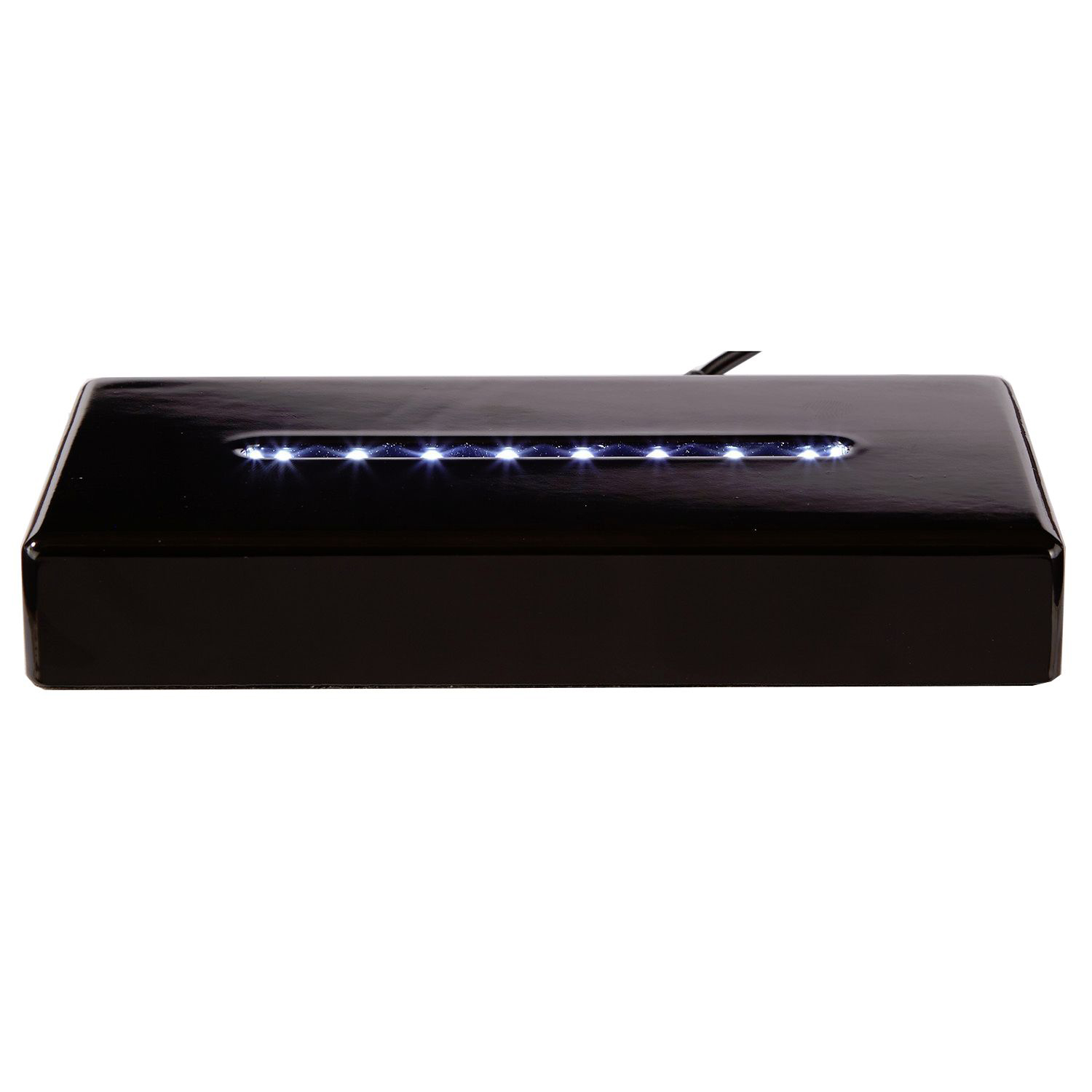 Picture of Deluxe Black Rectangle Lighted Base