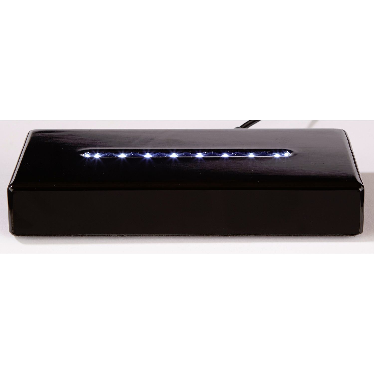 Picture of Deluxe Black Rectangle Lighted Base