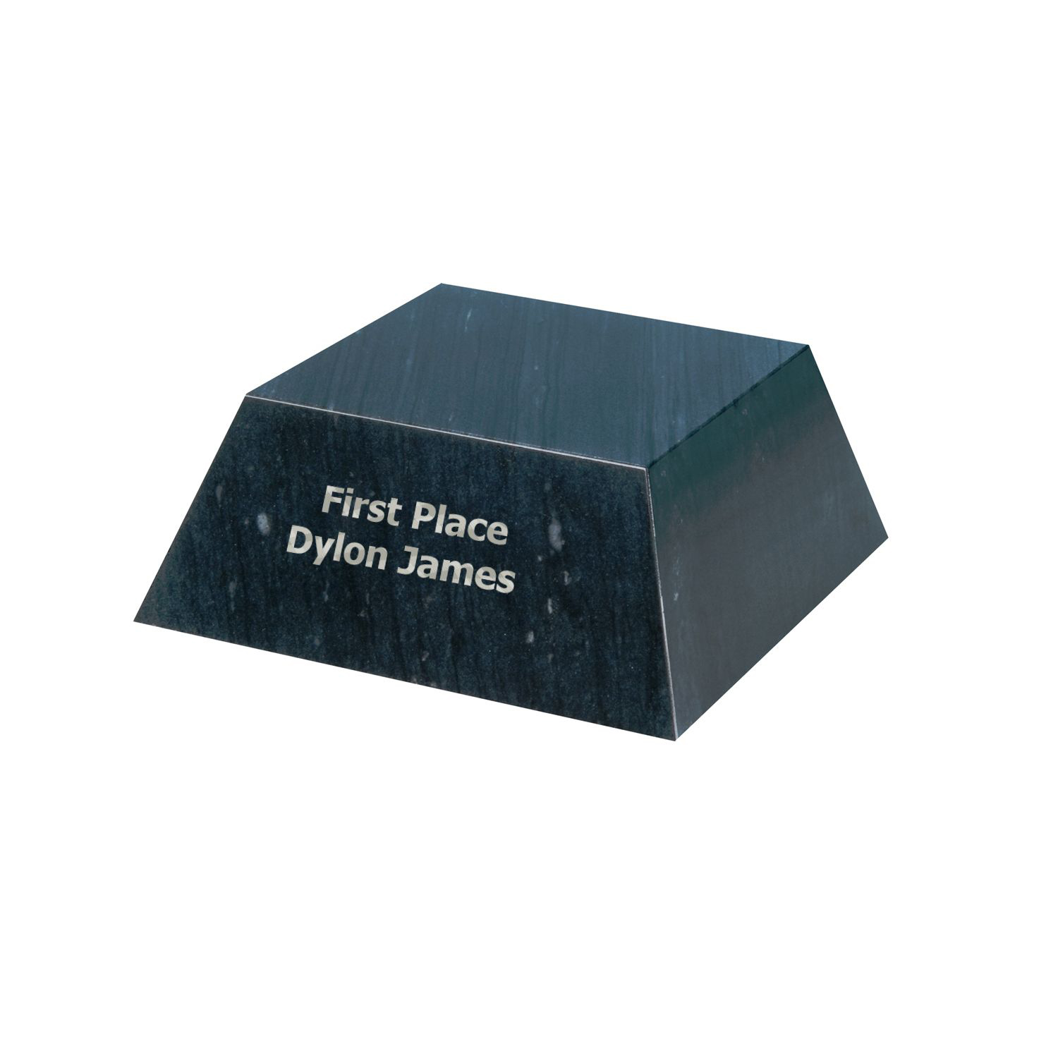 Picture of Small Black Marble Pyramid Base