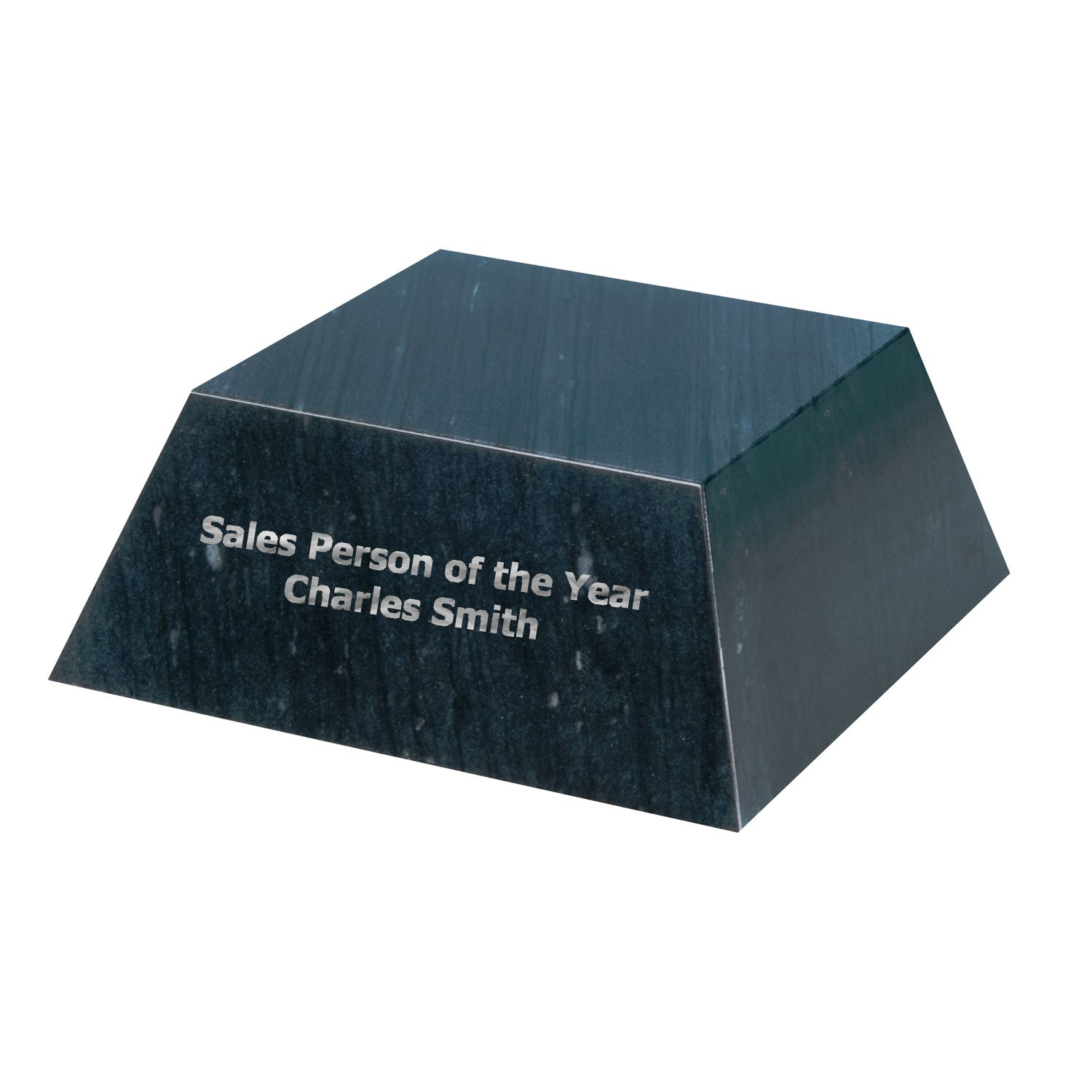 Picture of Large Black Marble Pyramid Base