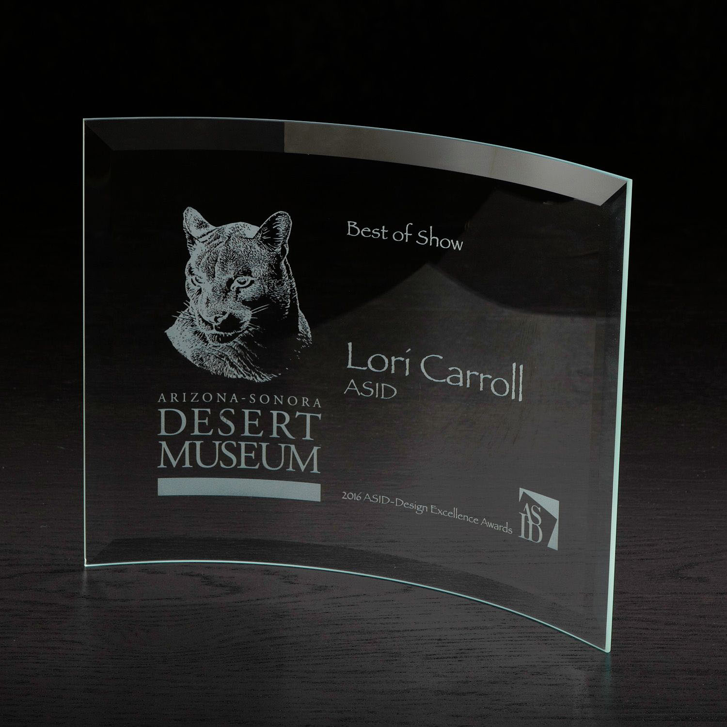 Picture of Icon Large Glass Award
