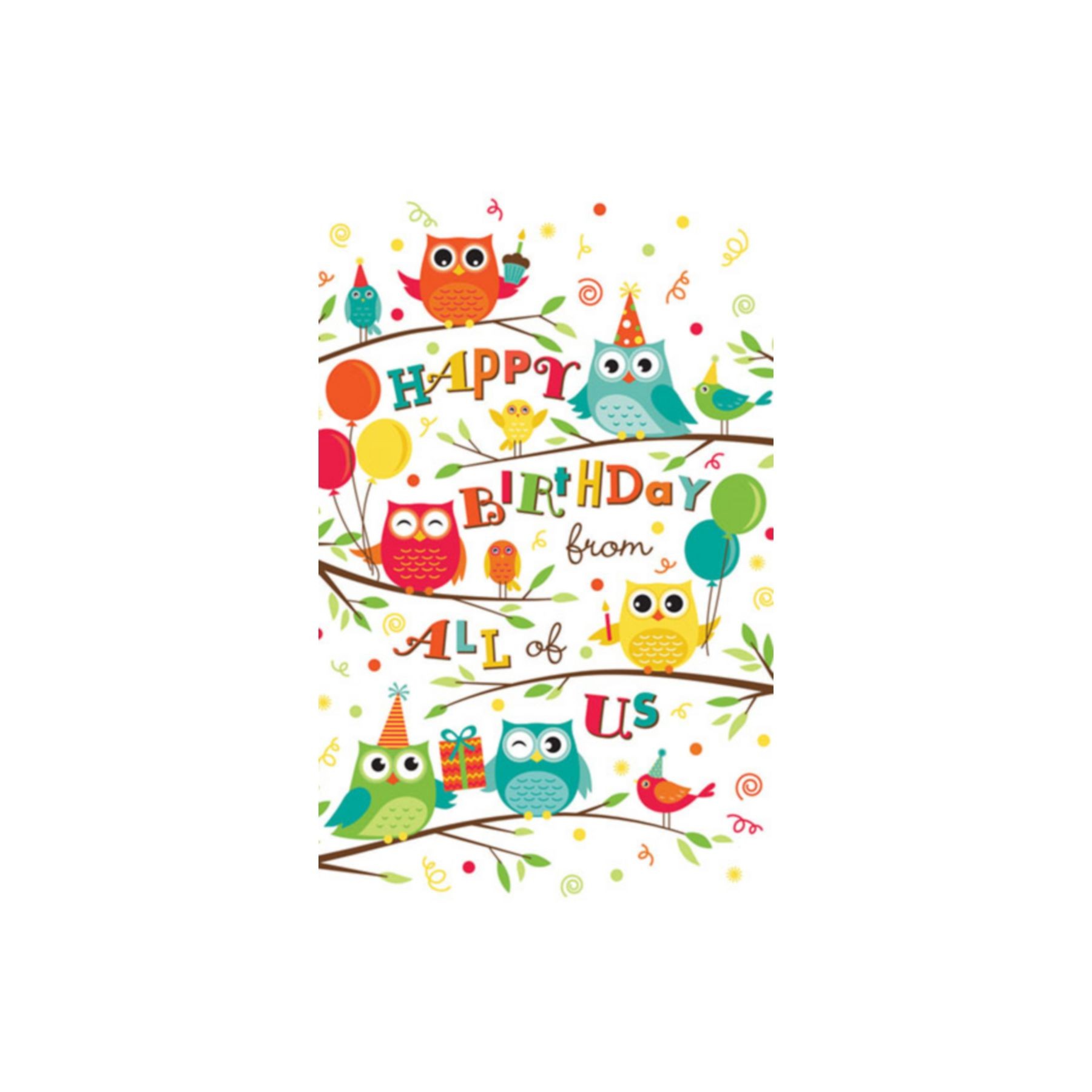 Picture of Birthday Owls