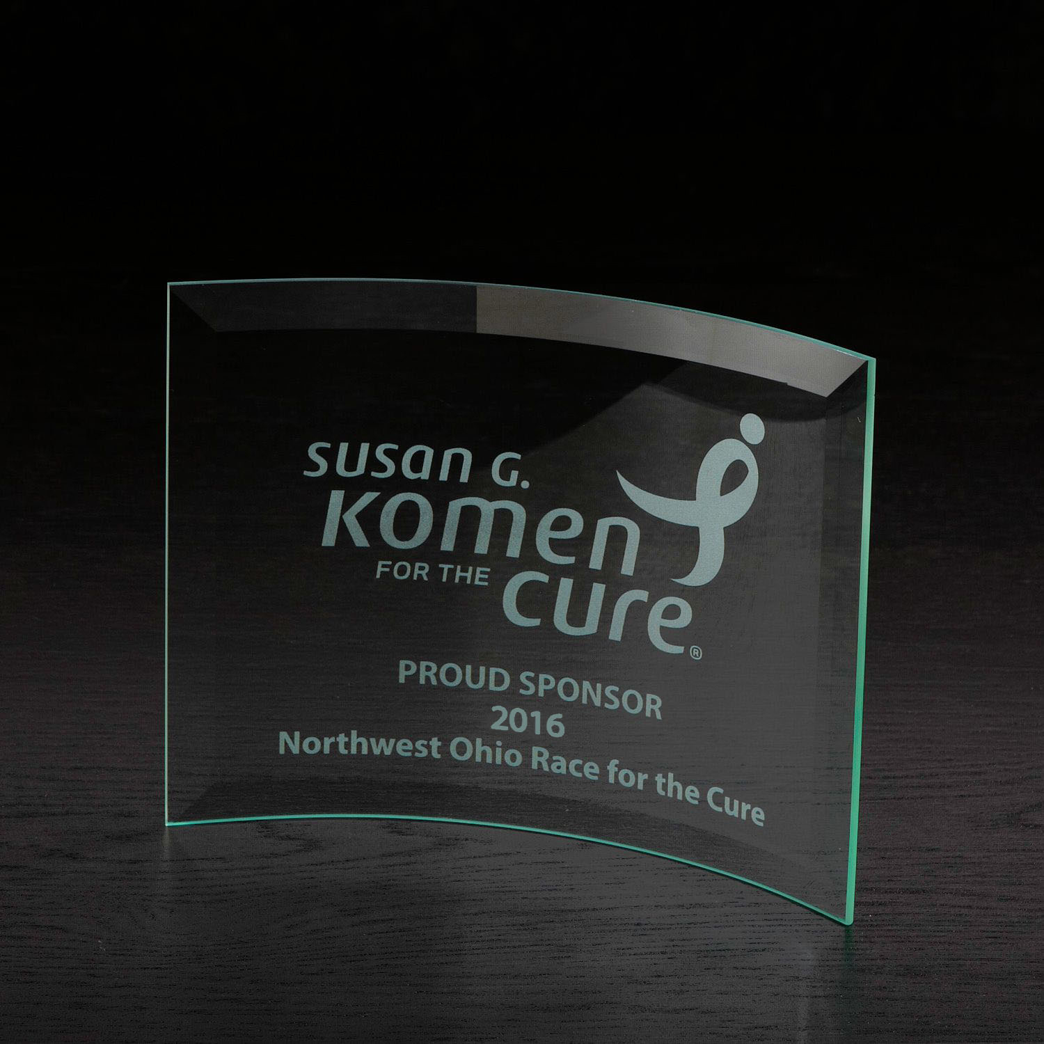 Picture of Chronicle Medium Jade Glass Award