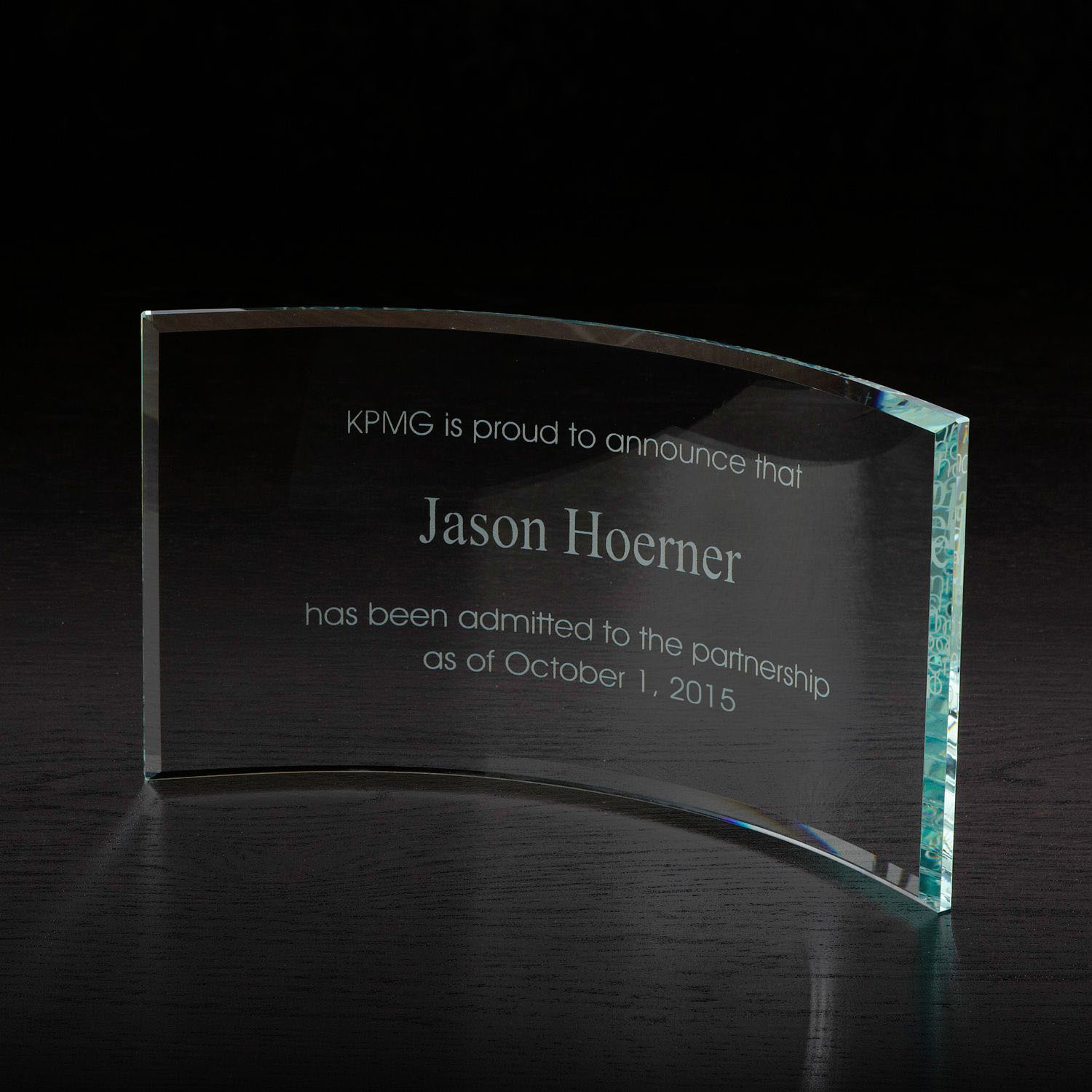 Picture of Times Medium Glass Award
