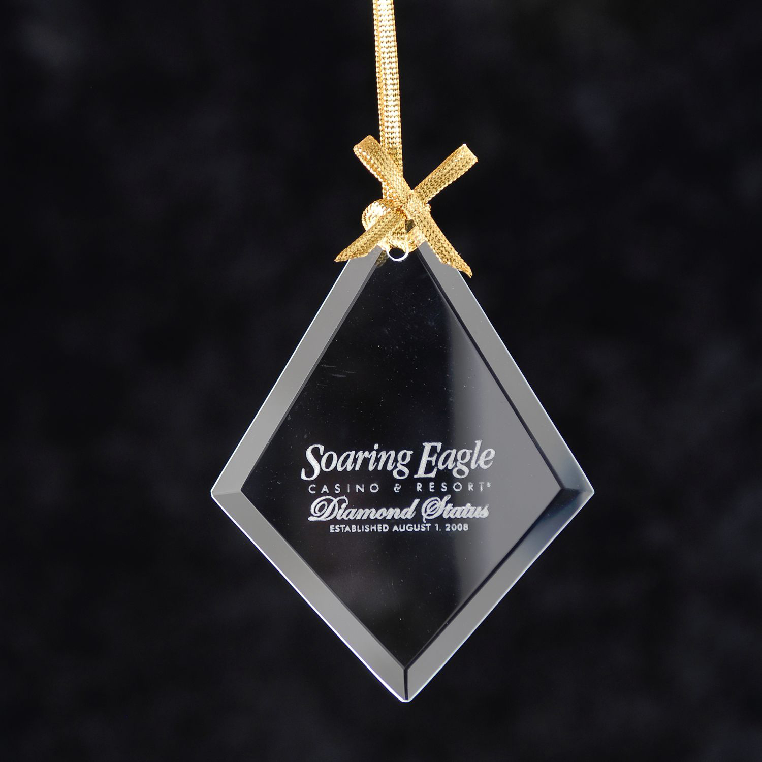 Picture of Diamond Jade Glass Ornament