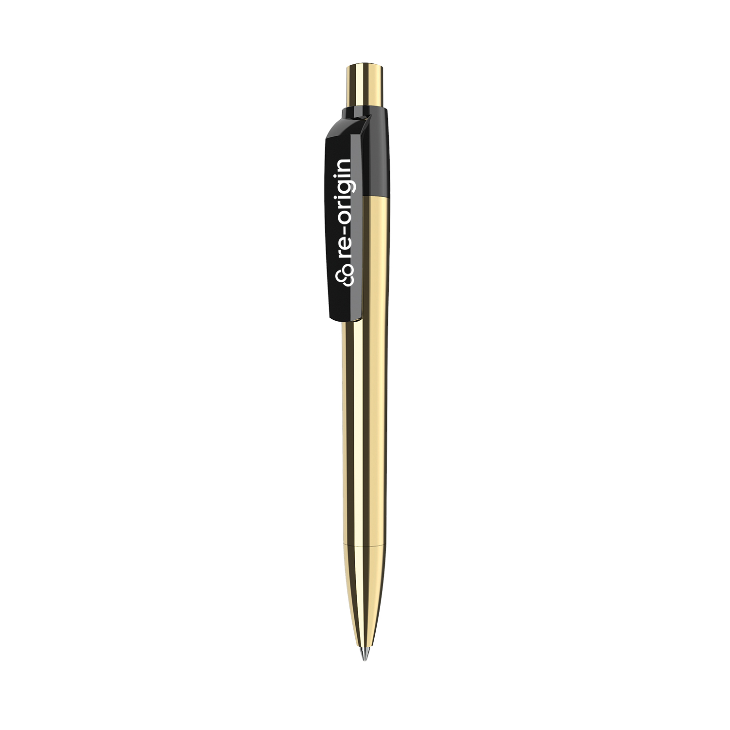 Picture of Maxema Mood Metal Gold Pen Black Ink