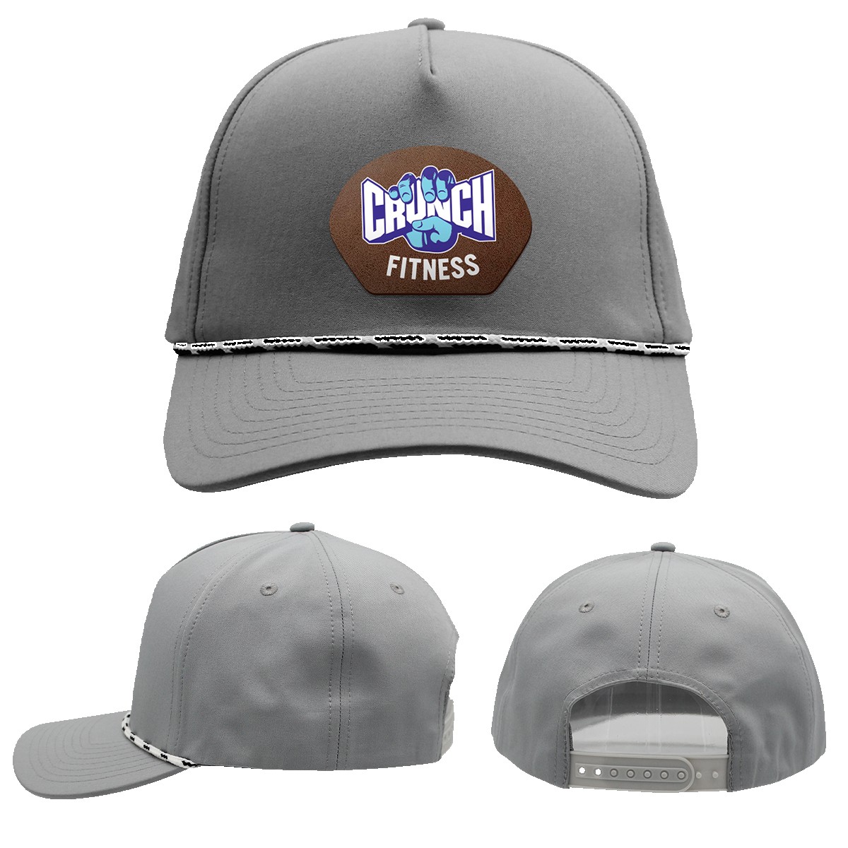 Picture of Performance Rope Hat, Leather Patch - Full Color Digital