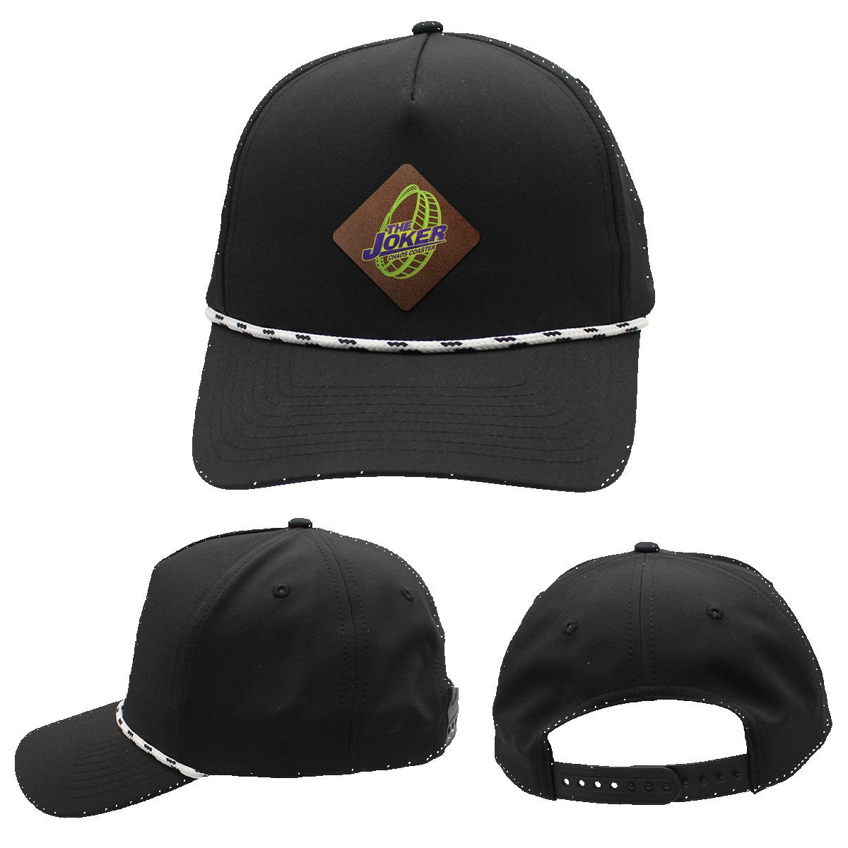 Picture of Performance Rope Hat, Leather Patch - Full Color Digital
