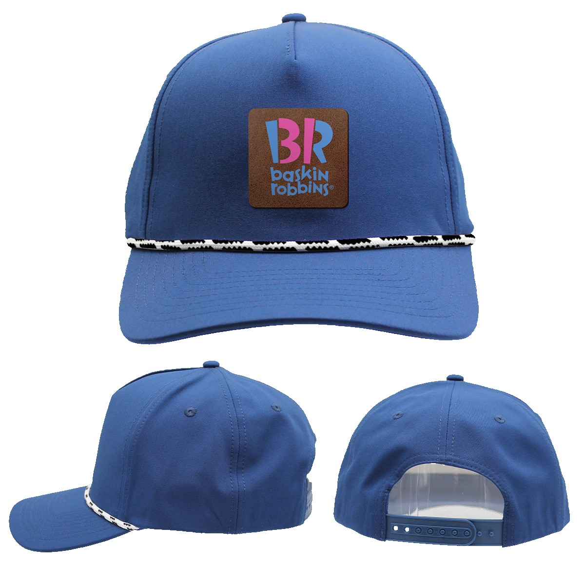 Picture of Performance Rope Hat, Leather Patch - Full Color Digital